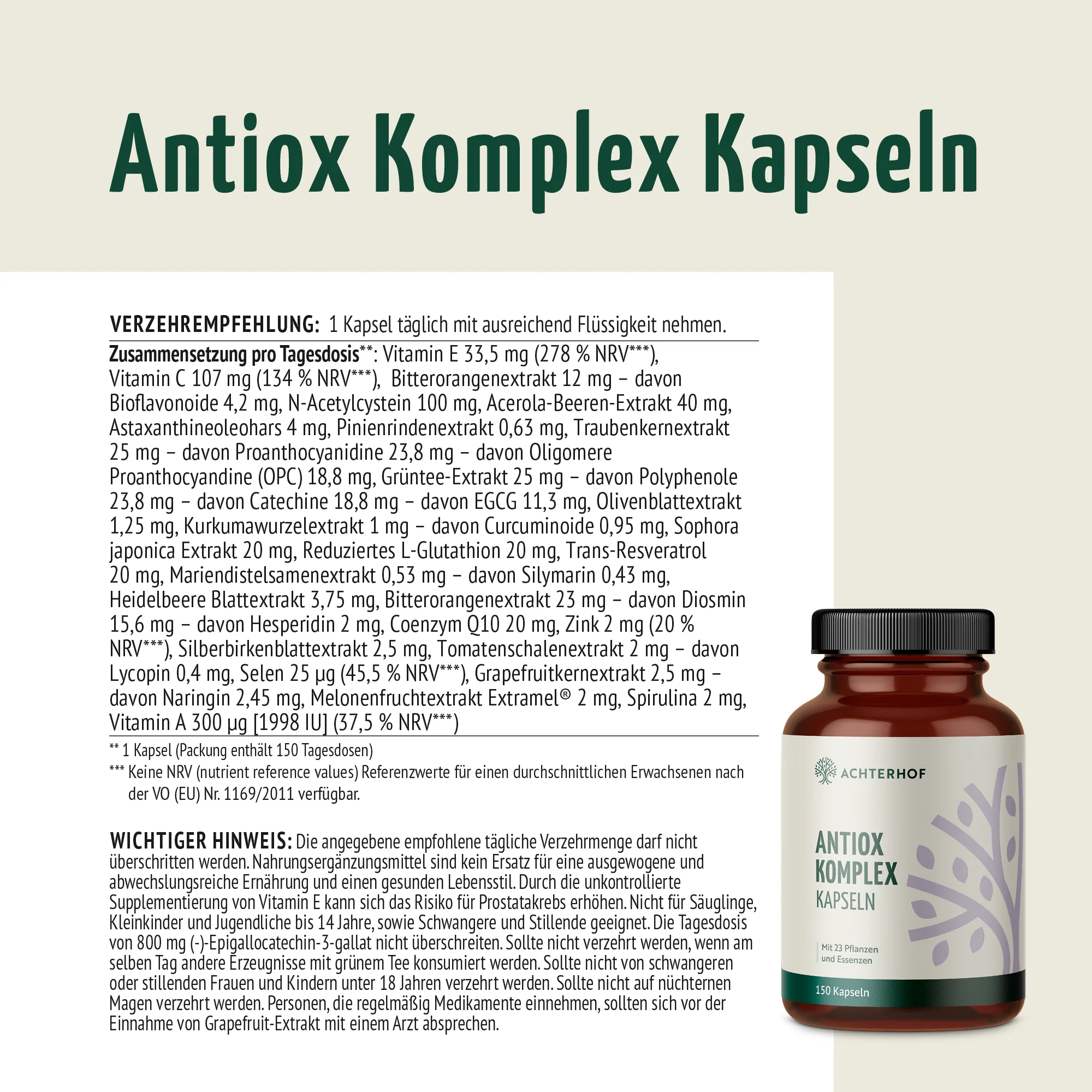AntiOx Komplex (150 Kapseln) - Image 6
