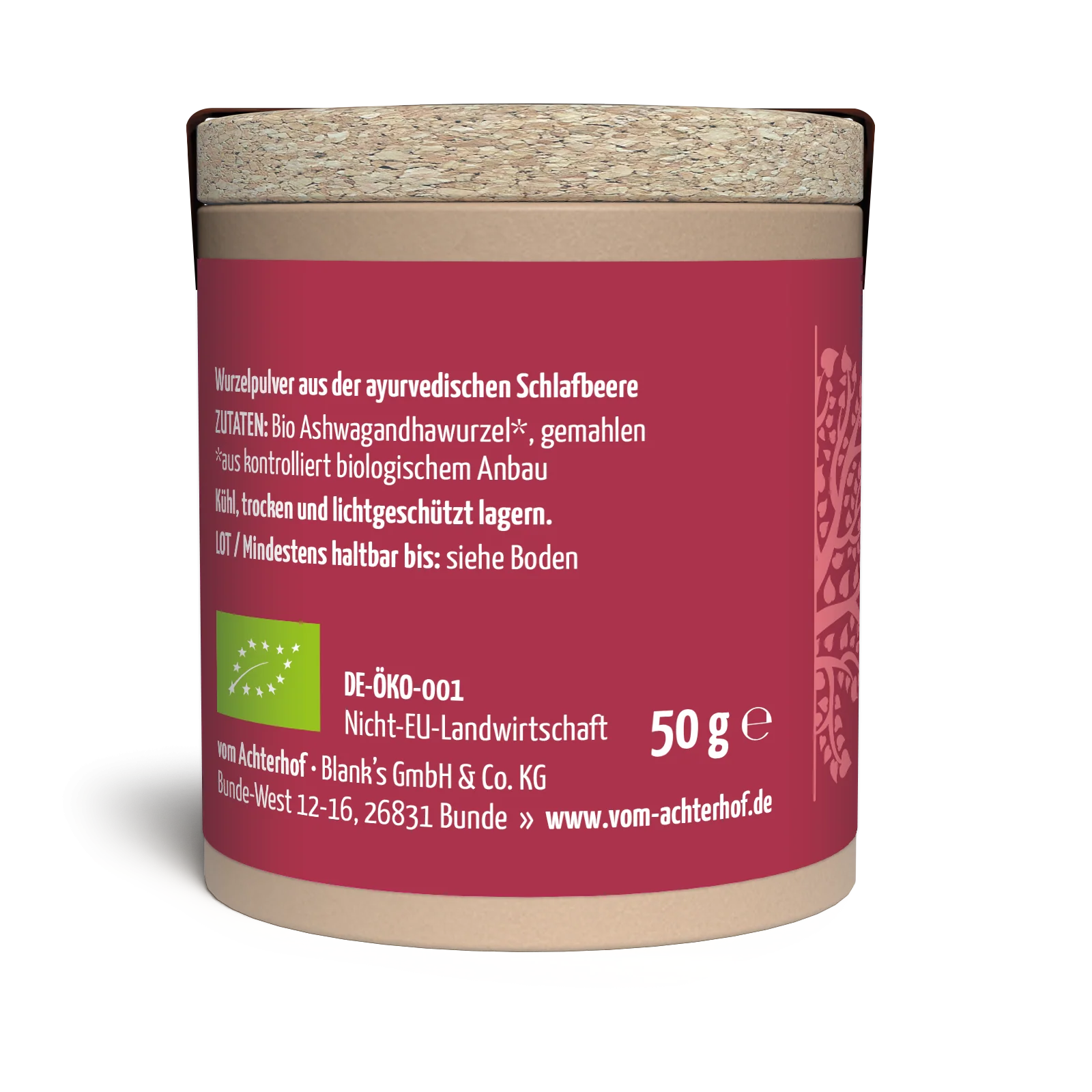 Ashwagandha Pulver Bio (50g) - Image 2