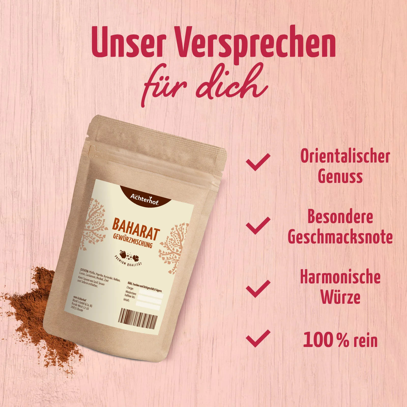 Baharat Gewürzmischung (250g) - Image 2