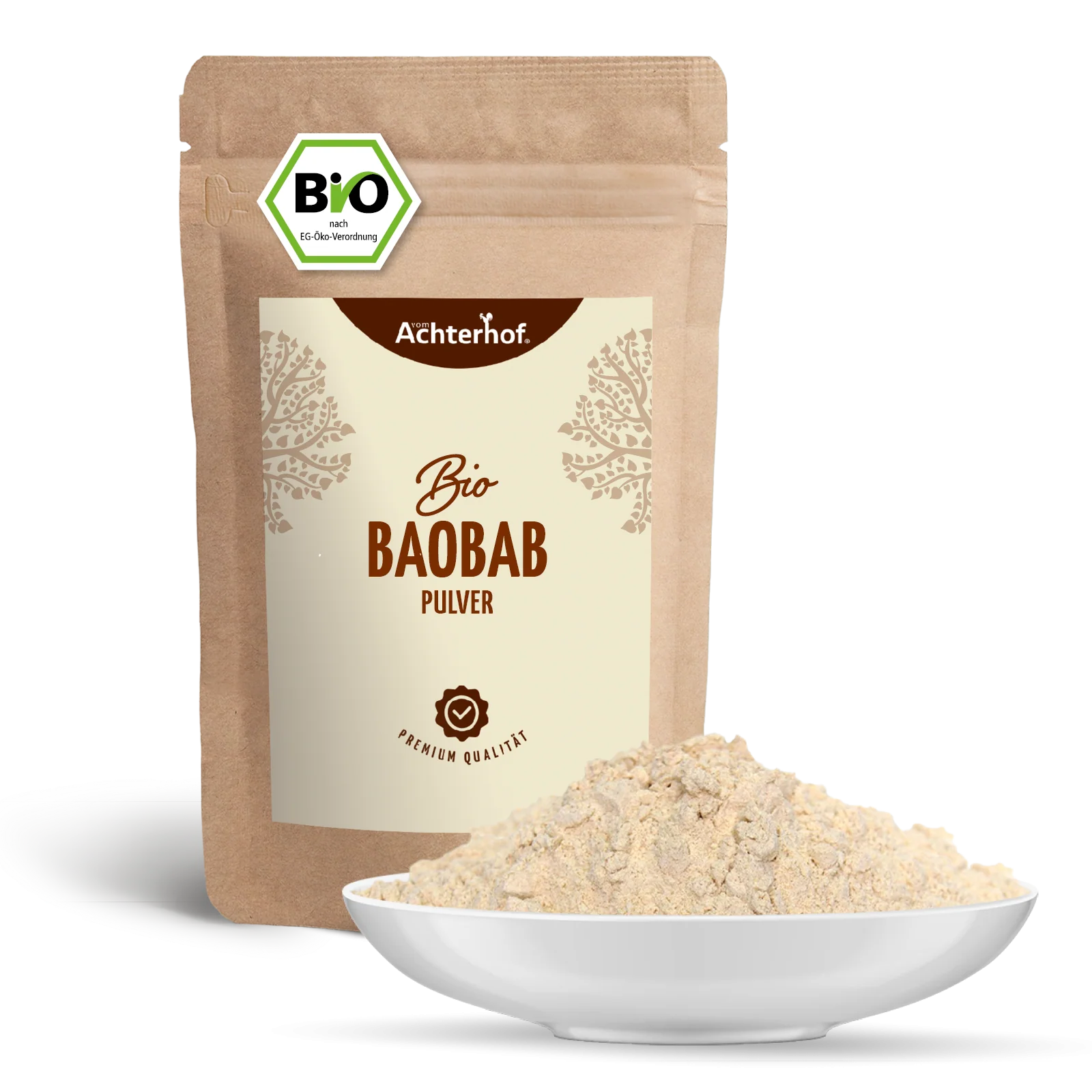 Baobab Pulver Bio (500g) - Image 2