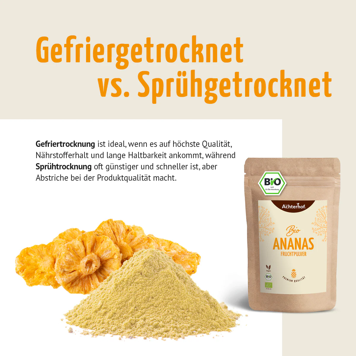 Bio Ananas Fruchtpulver (100g) - Image 8