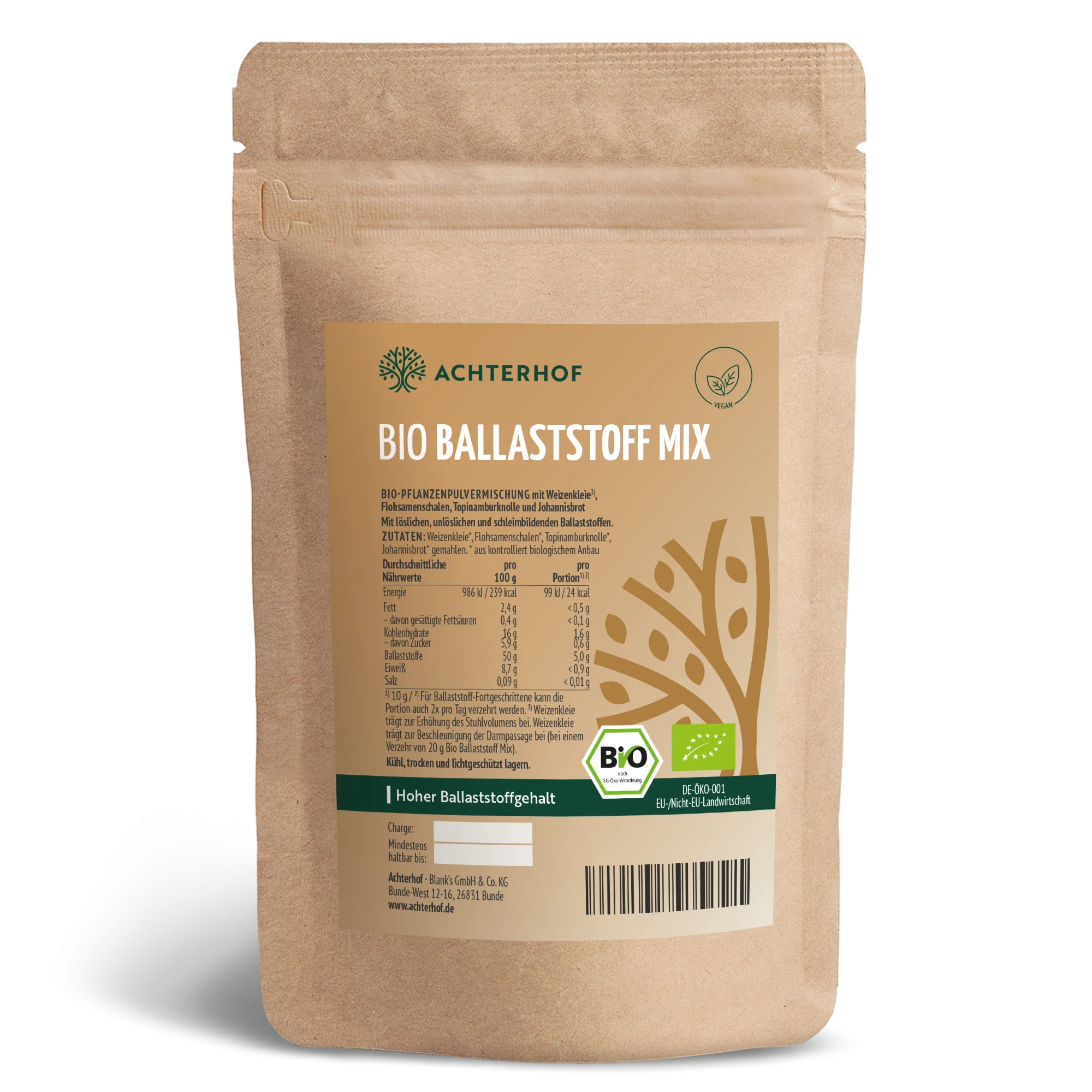 Bio Ballaststoff Mix (250g)