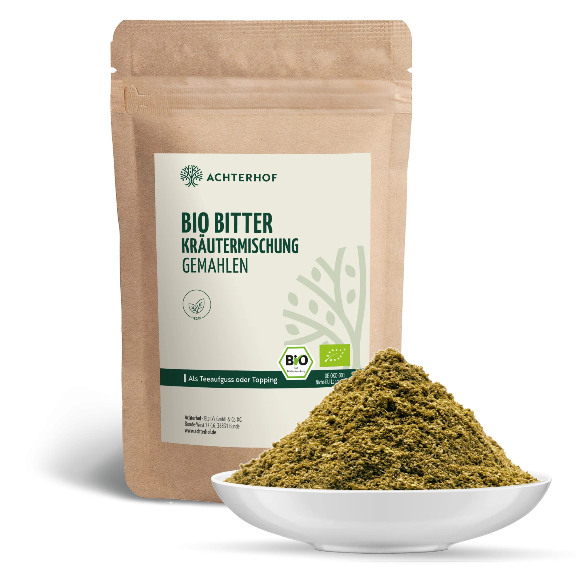 Bio Bitter Kräutermischung gemahlen (100g) - Image 2
