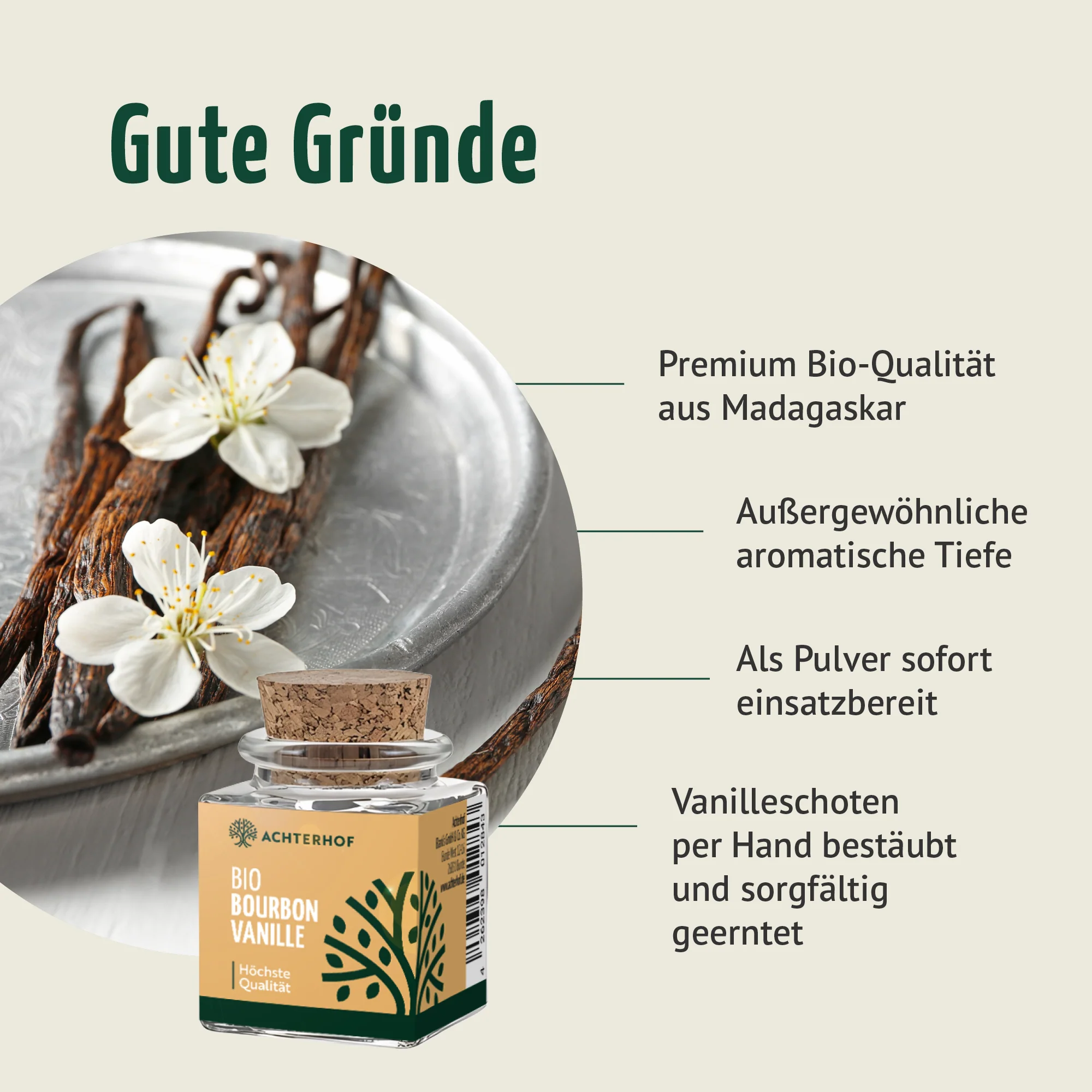 Bio Bourbon Vanille (15g) - Image 2