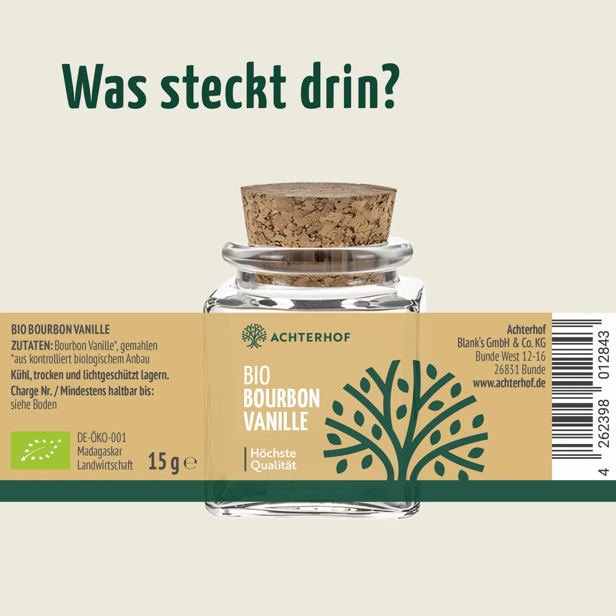 Bio Bourbon Vanille (15g) - Image 4