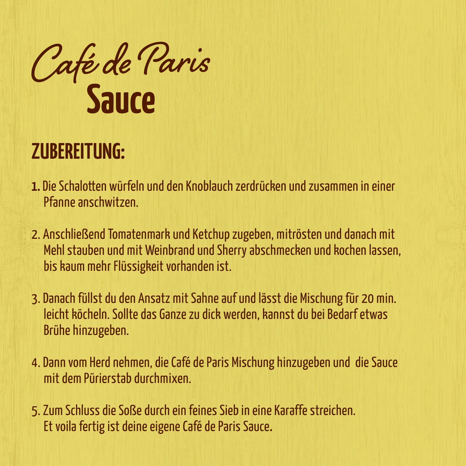 Café de Paris Gewürzzubereitung Bio (100g) - Image 4