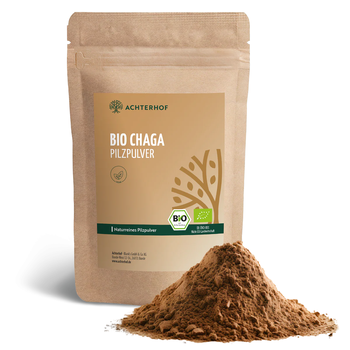 Bio Chaga Pilzpulver (250g) - Image 2