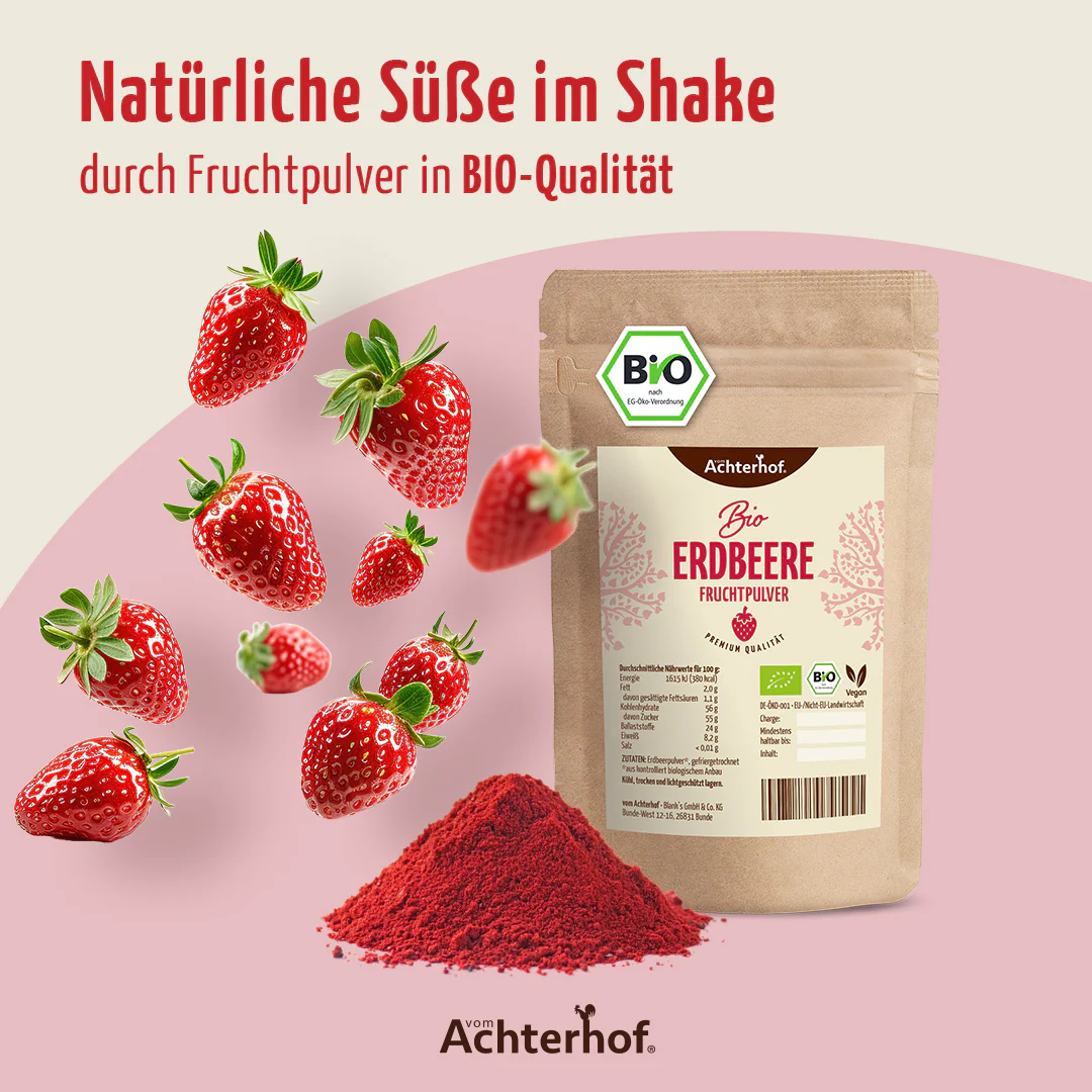 Bio Erdbeer Protein Shake Set - Image 3