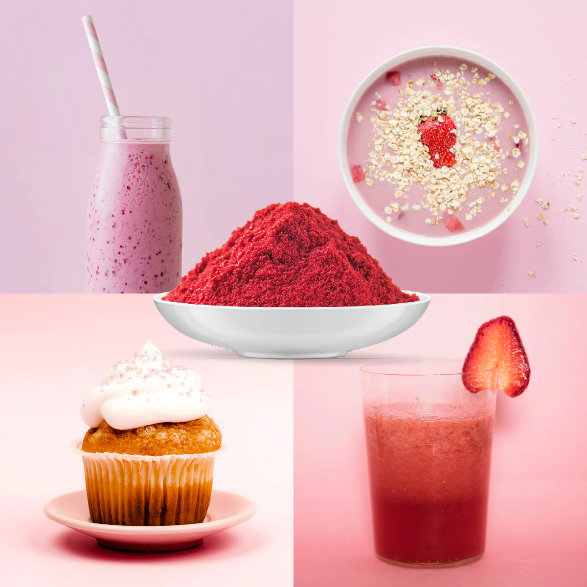 Bio Erdbeere Fruchtpulver (250g) - Image 3