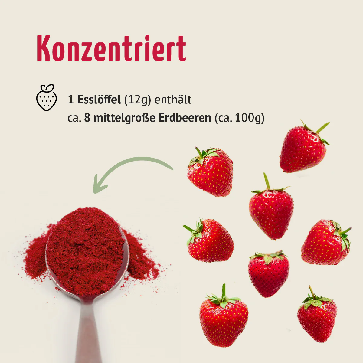 Bio Erdbeere Fruchtpulver (250g) - Image 6