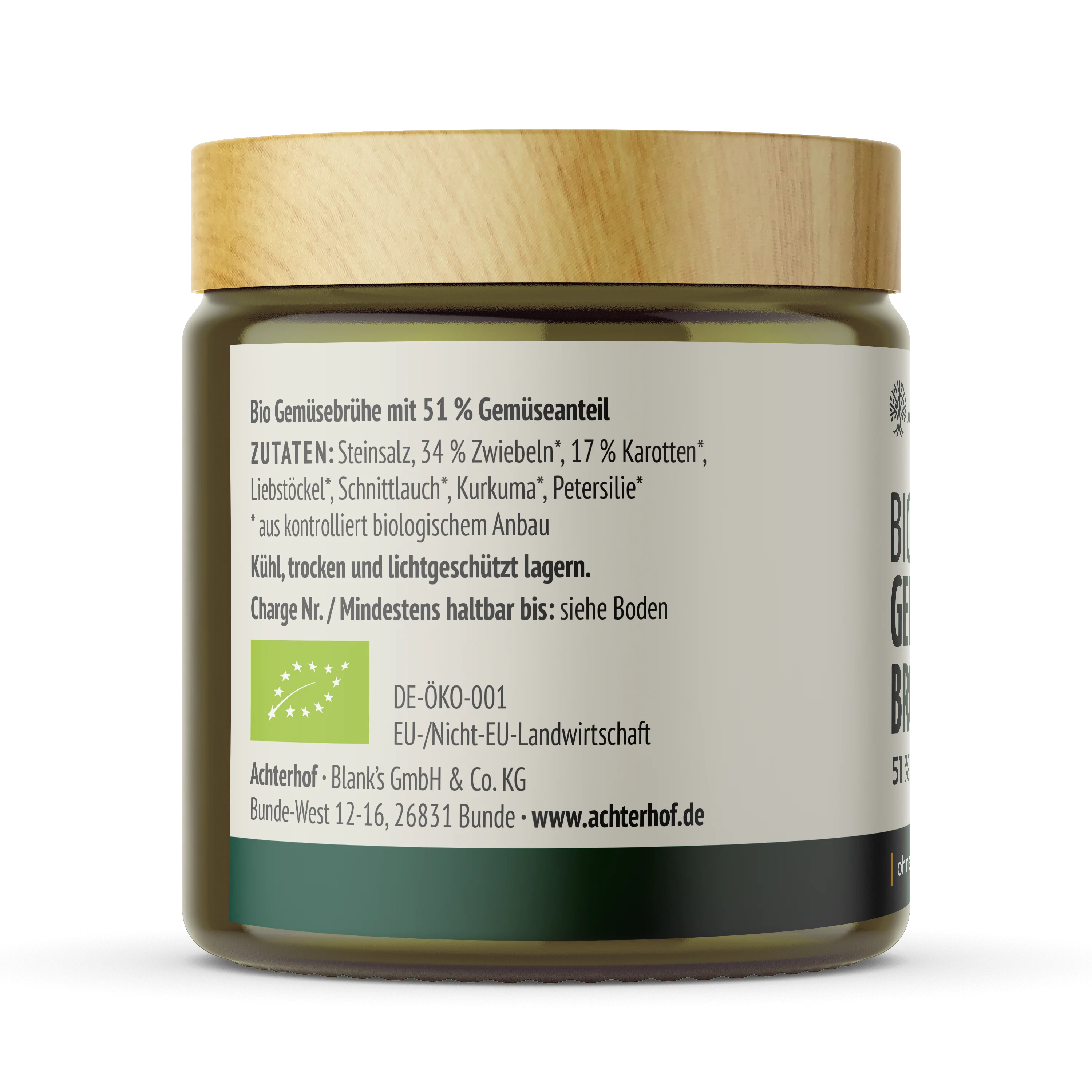 Bio Gemüsebrühe mit 51% Gemüseanteil (225g) - Image 6