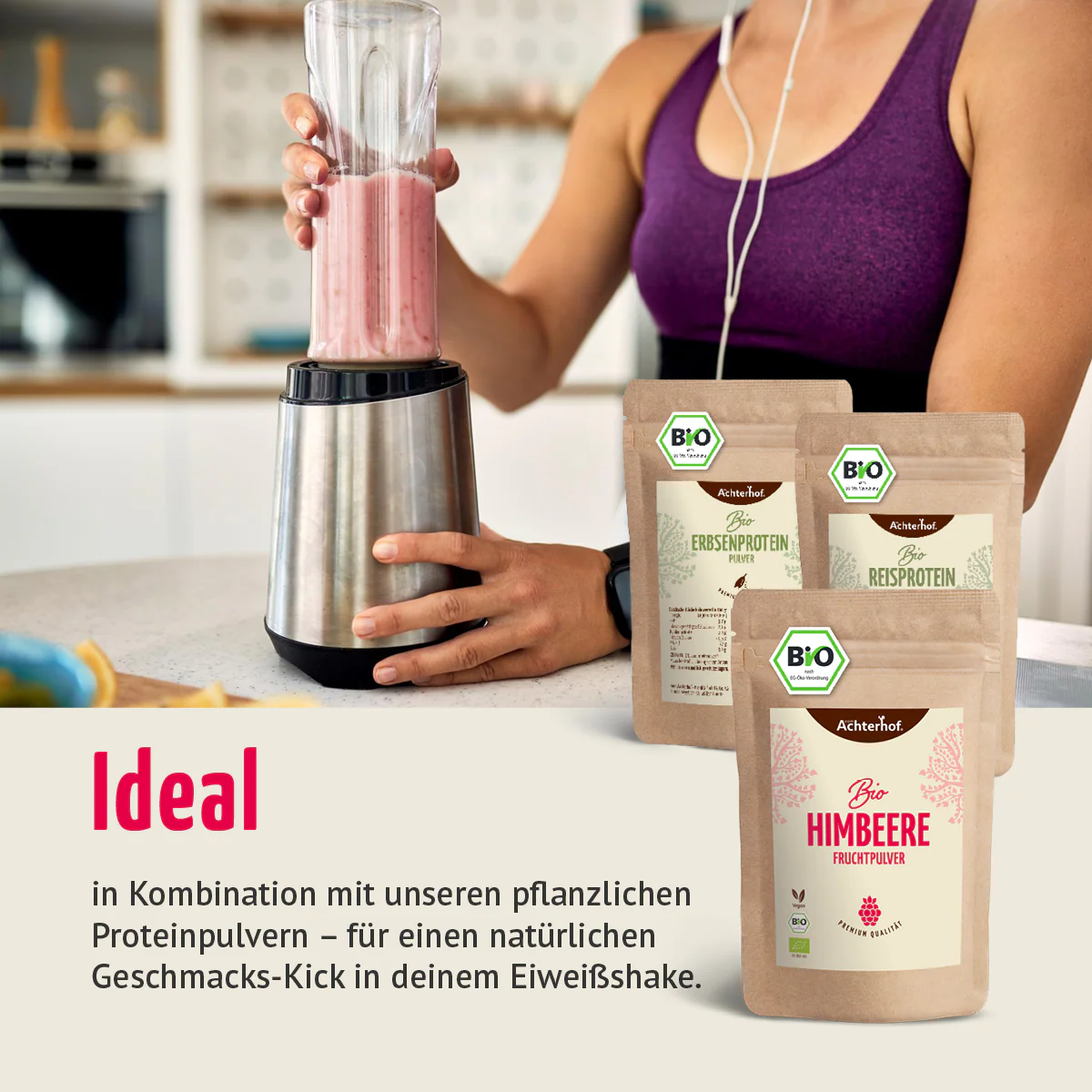 Bio Himbeere Fruchtpulver (250g) - Image 4
