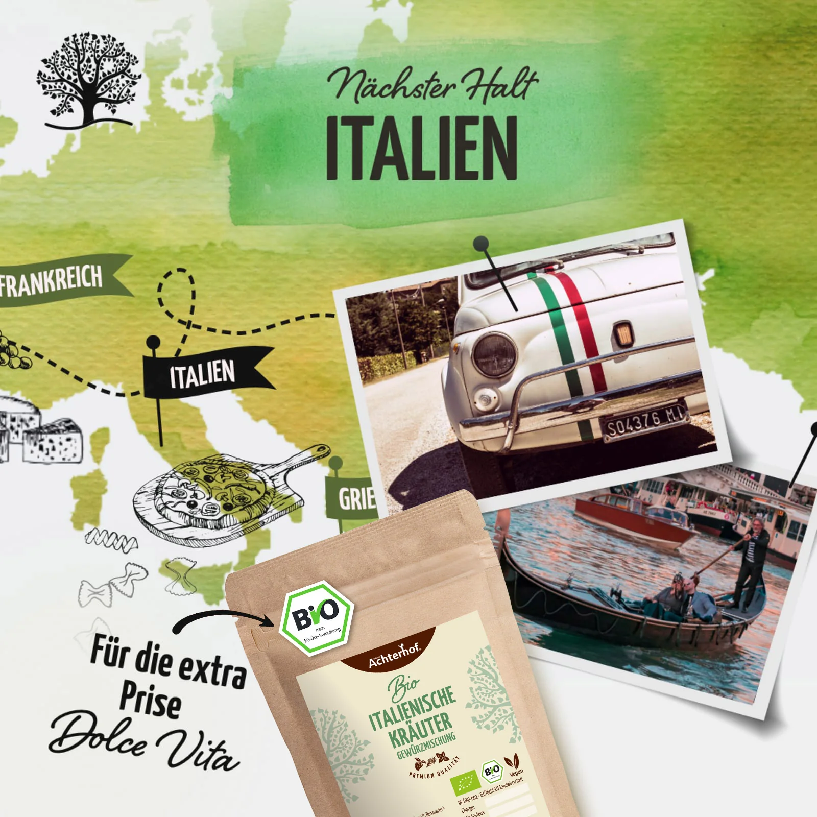 Italienische Kräuter Gewürzmischung Bio (100g) - Image 3