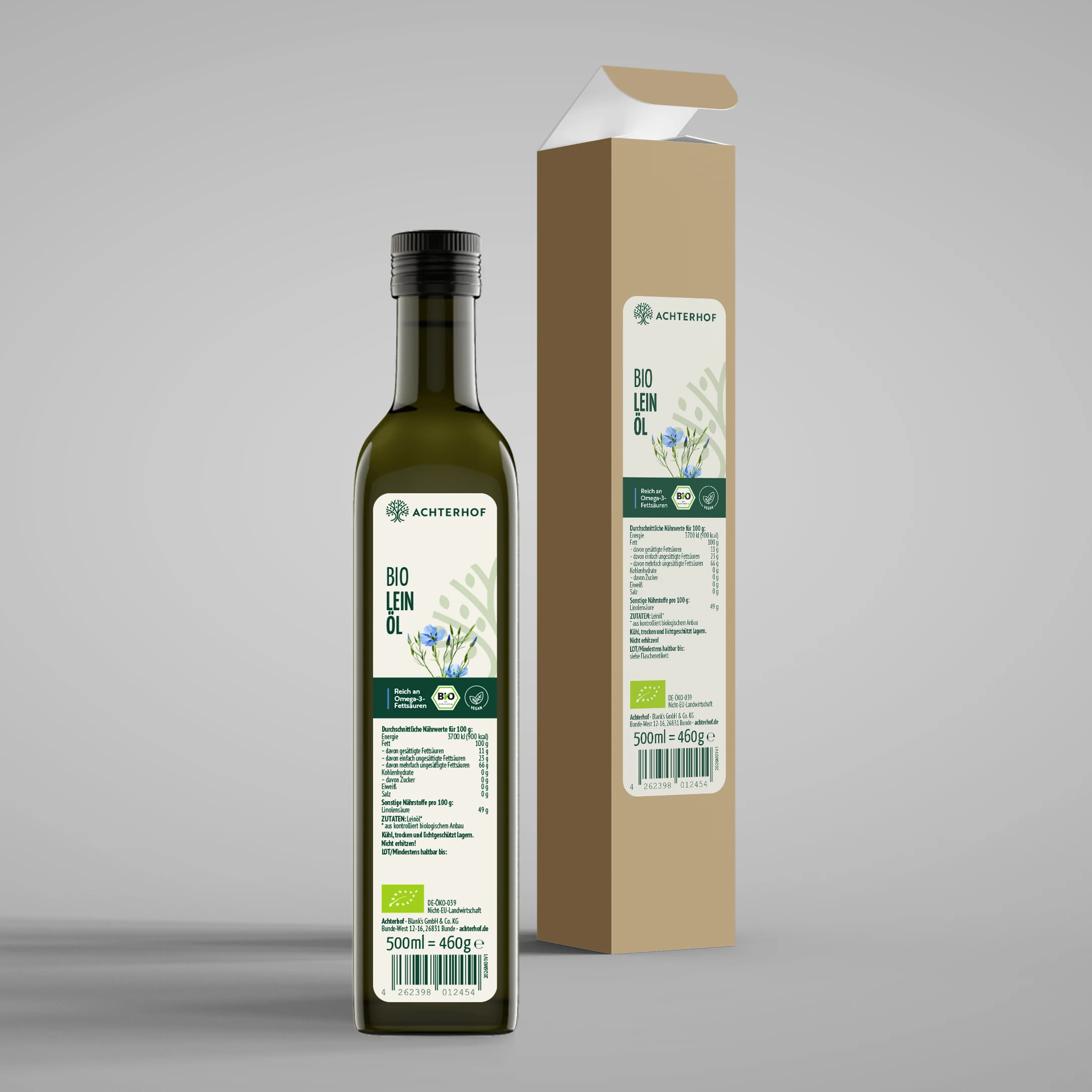 Bio Leinöl (500ml) - Image 7