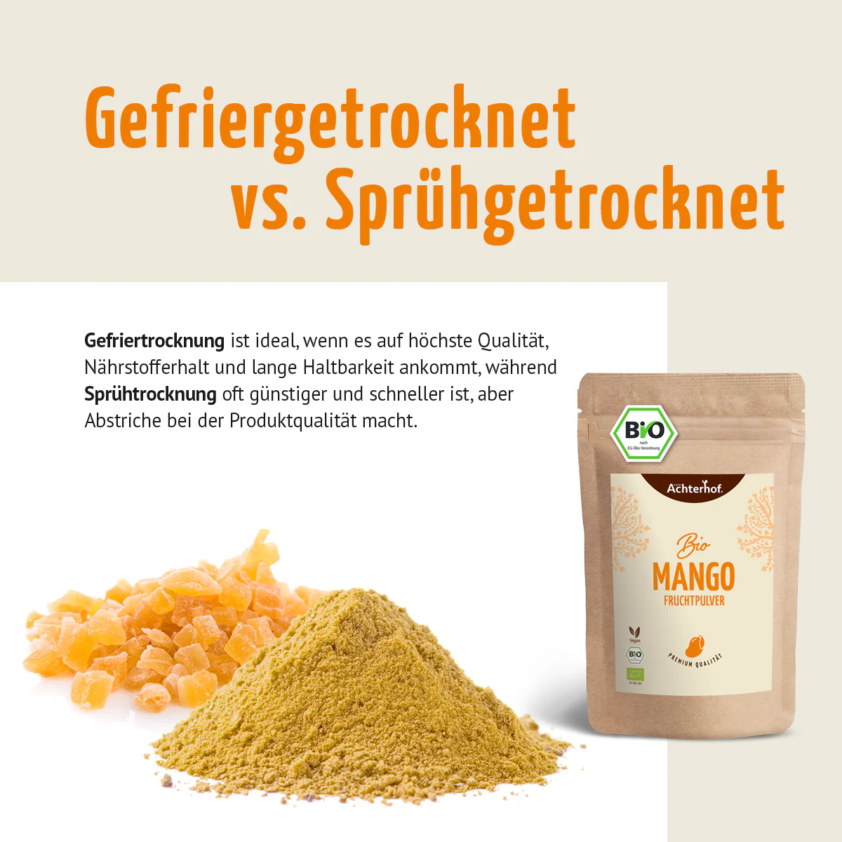 Bio Mango Fruchtpulver (250g) - Image 8