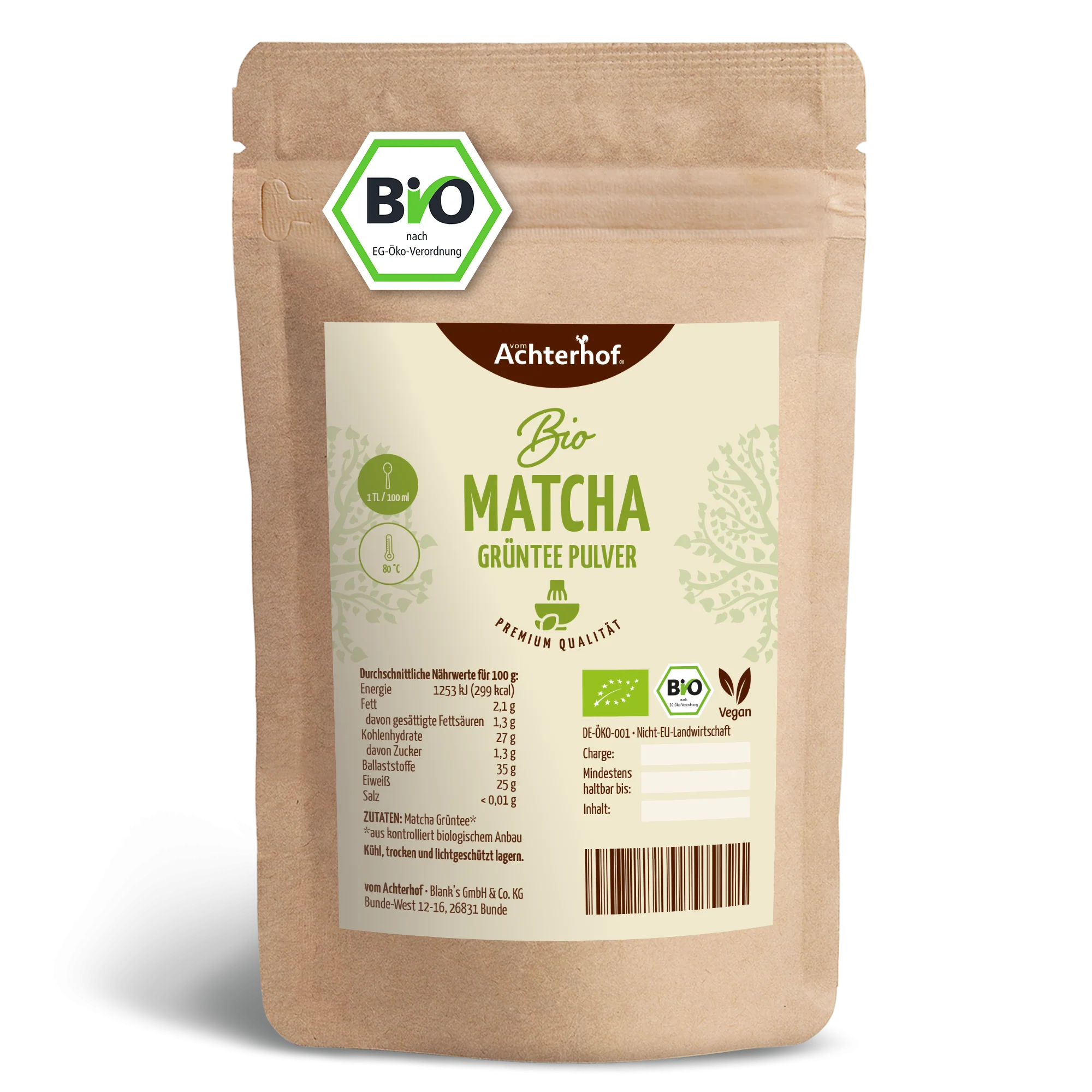 Bio Matcha Latte Set - Image 3