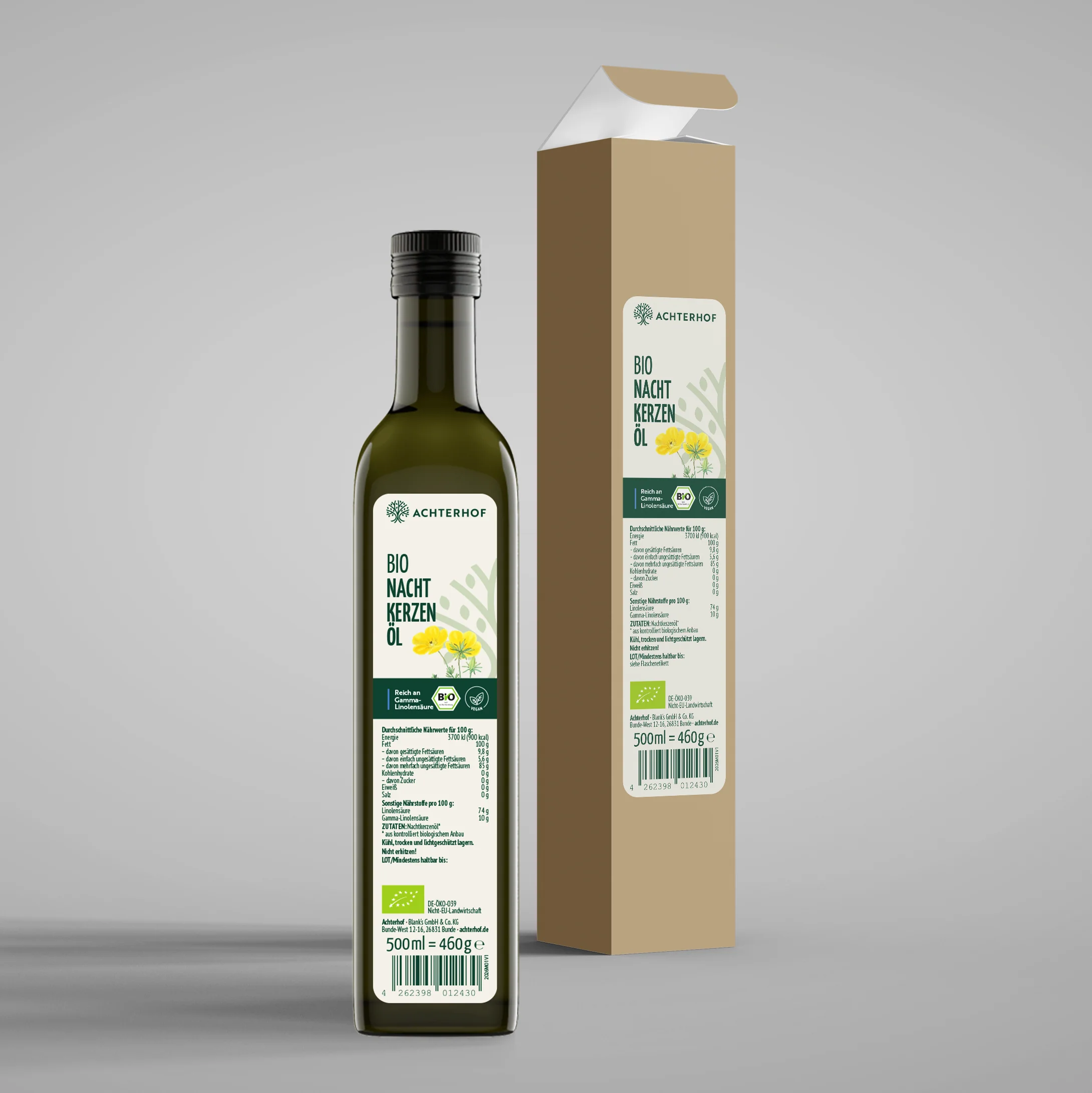 Bio Nachtkerzenöl (500ml) - Image 7