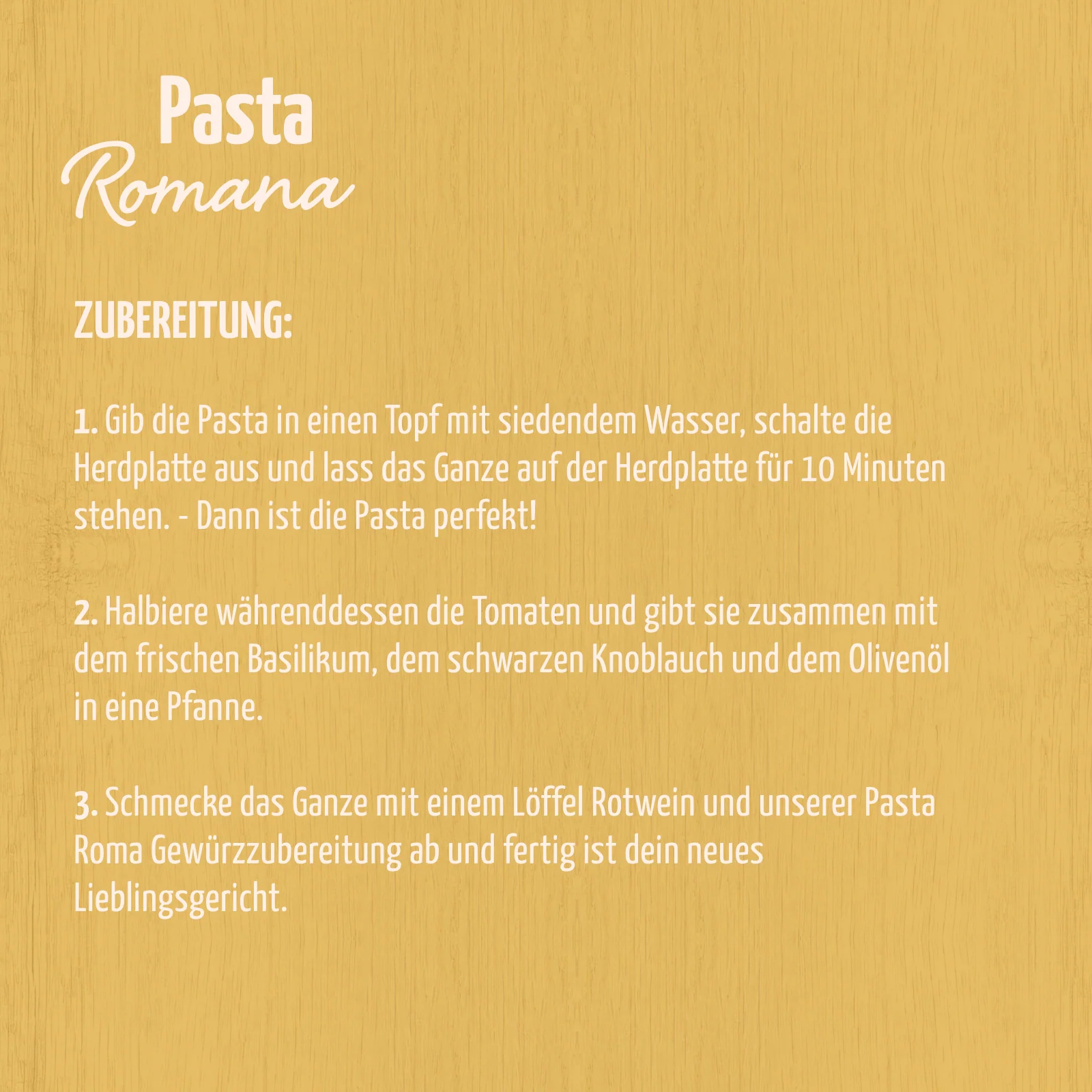 Pasta Roma Gewürzzubereitung Bio (100g) - Image 5
