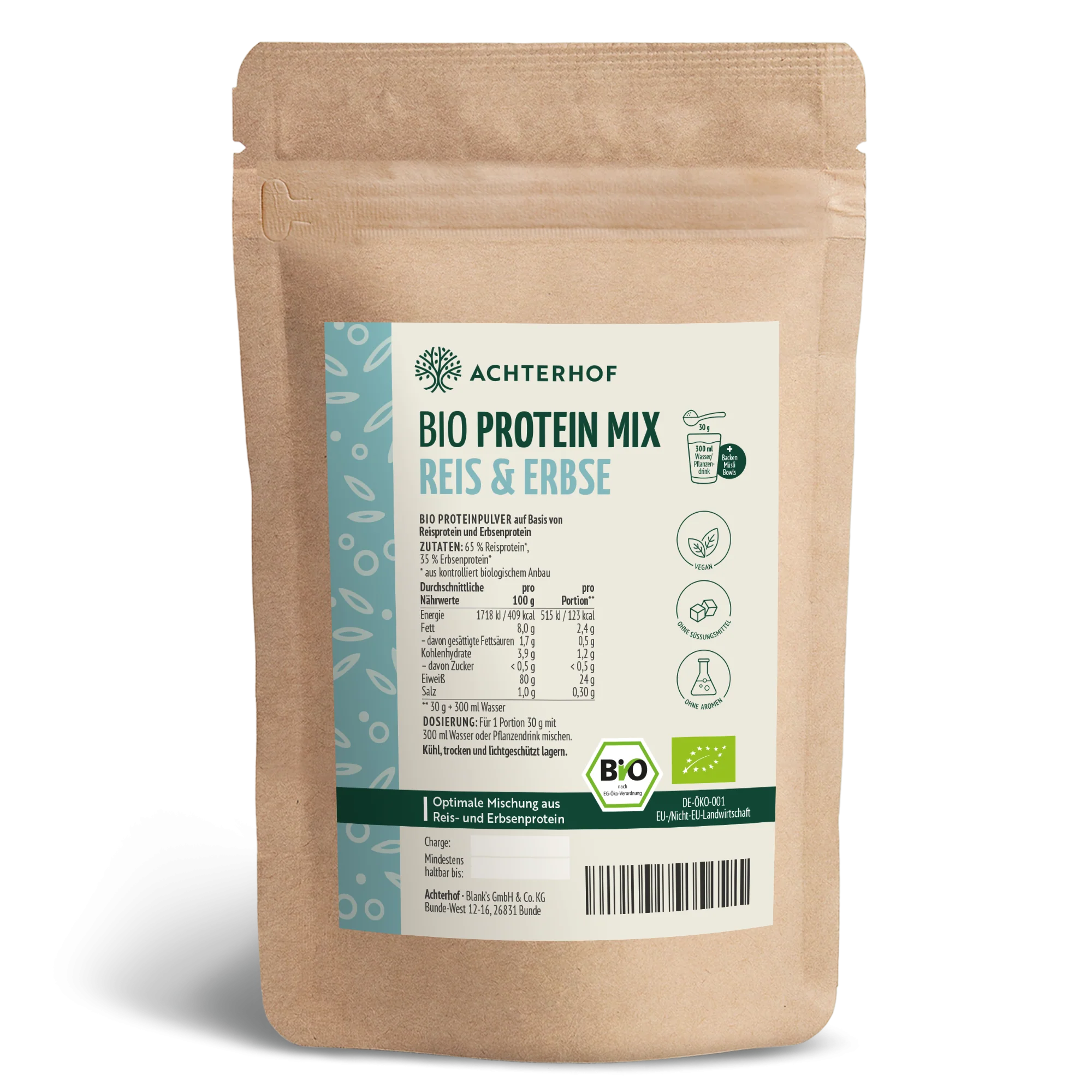 Bio Protein Mix Reis & Erbse (250g)
