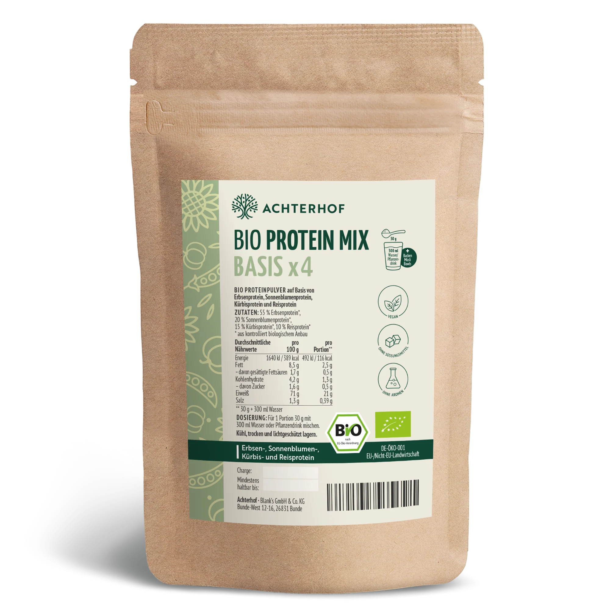 Bio Protein Basis Mix x4 (500g)