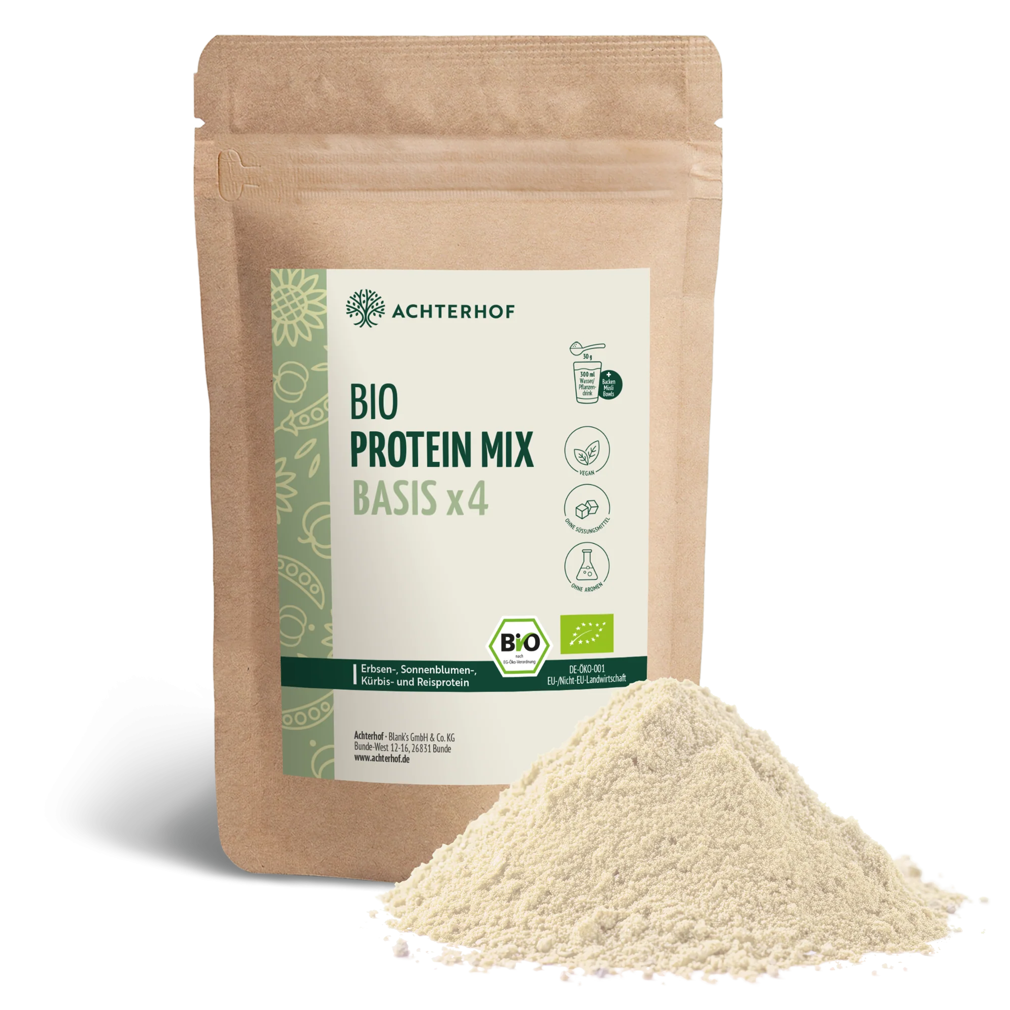 Bio Protein Basis Mix x4 (500g) - Image 2