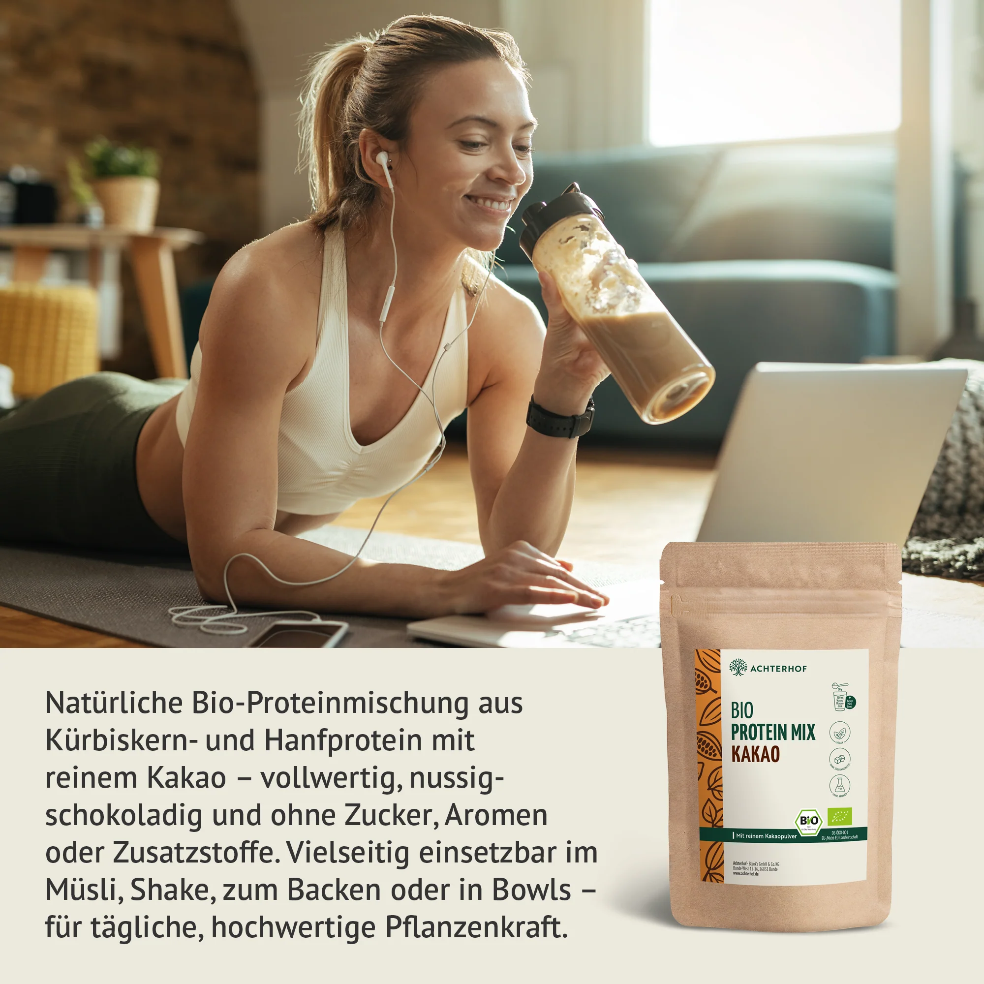 Bio Protein Mix Kakao (250g) - Image 5