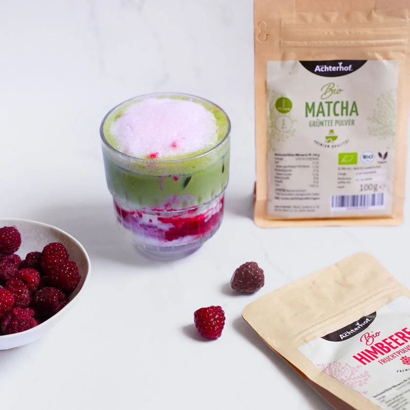 Bio Raspberry Matcha Set - Image 2