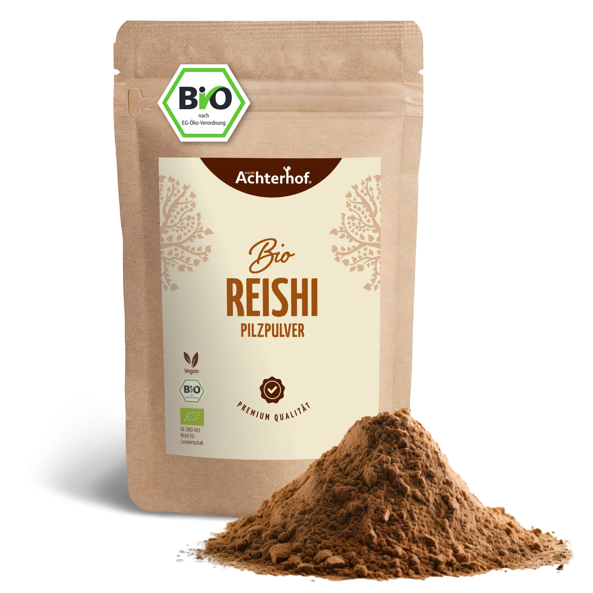 Bio Reishi Pilzpulver (250g) - Image 2