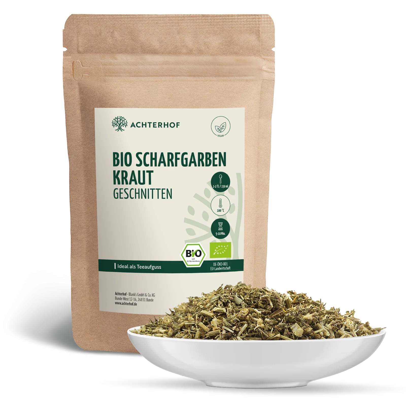 Bio Schafgarbenkraut geschnitten (250g) - Image 2