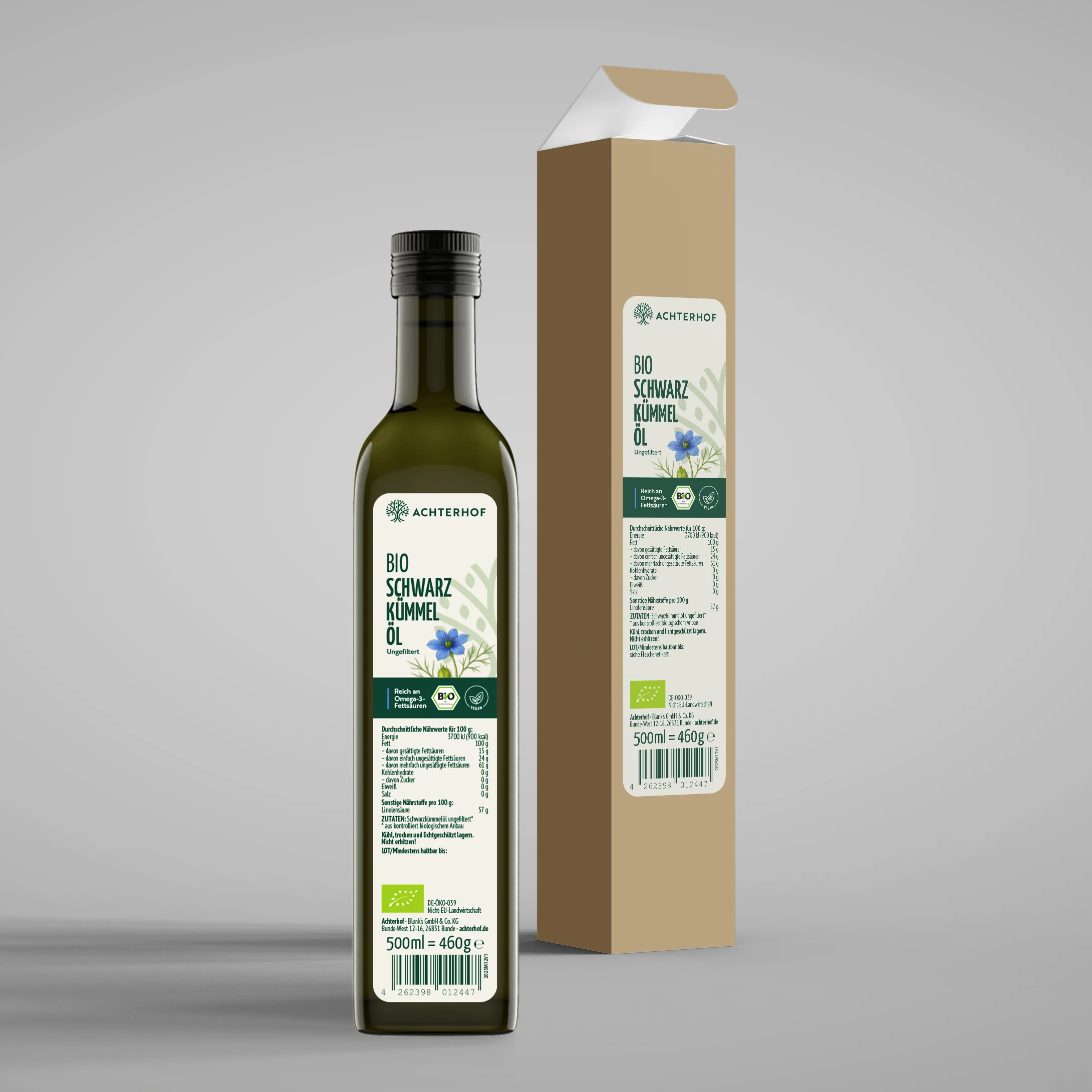 Bio Schwarzkümmelöl (500ml) - Image 7