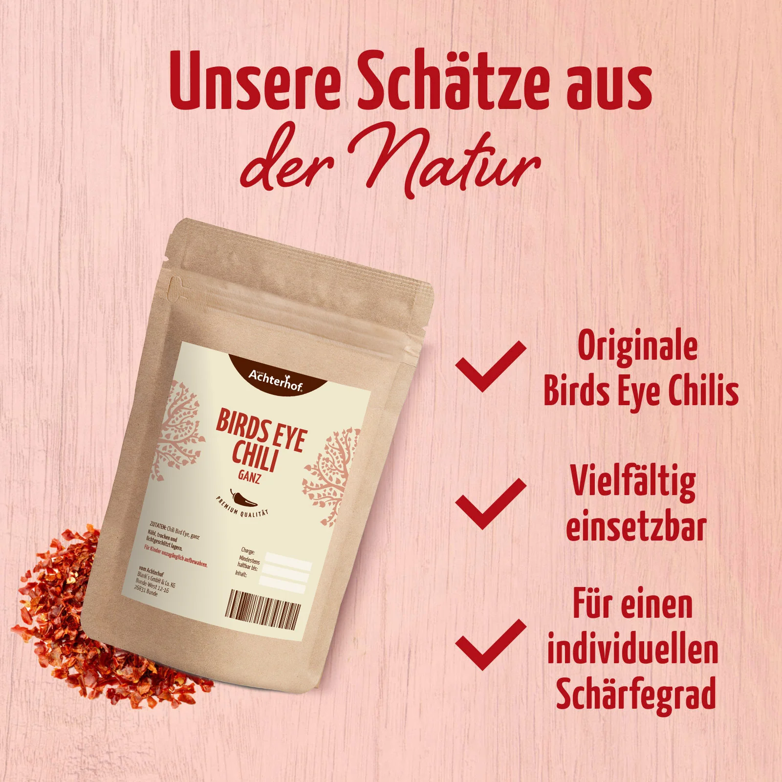 Birds Eye Chili ganz (40g) - Image 3