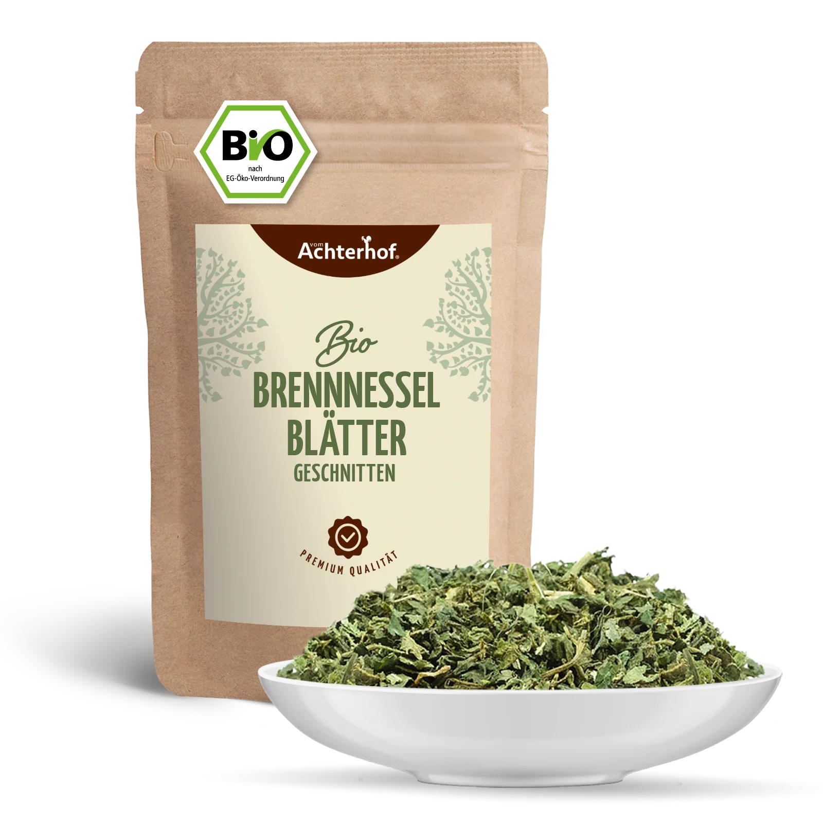 Brennnesselblätter geschnitten Bio (500g) - Image 3