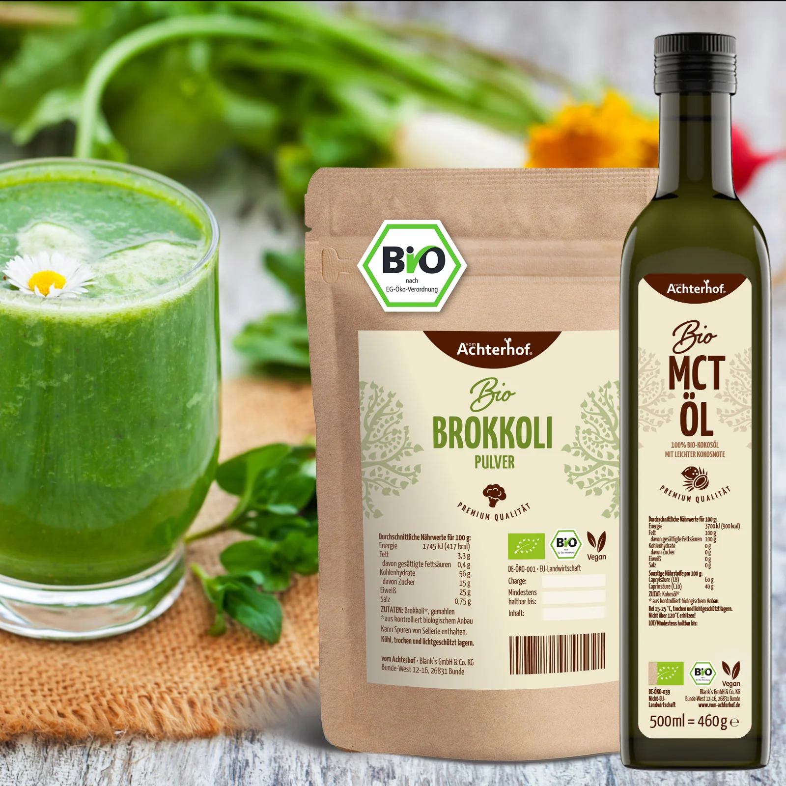 Brokkoli Pulver Bio (500g) - Image 3