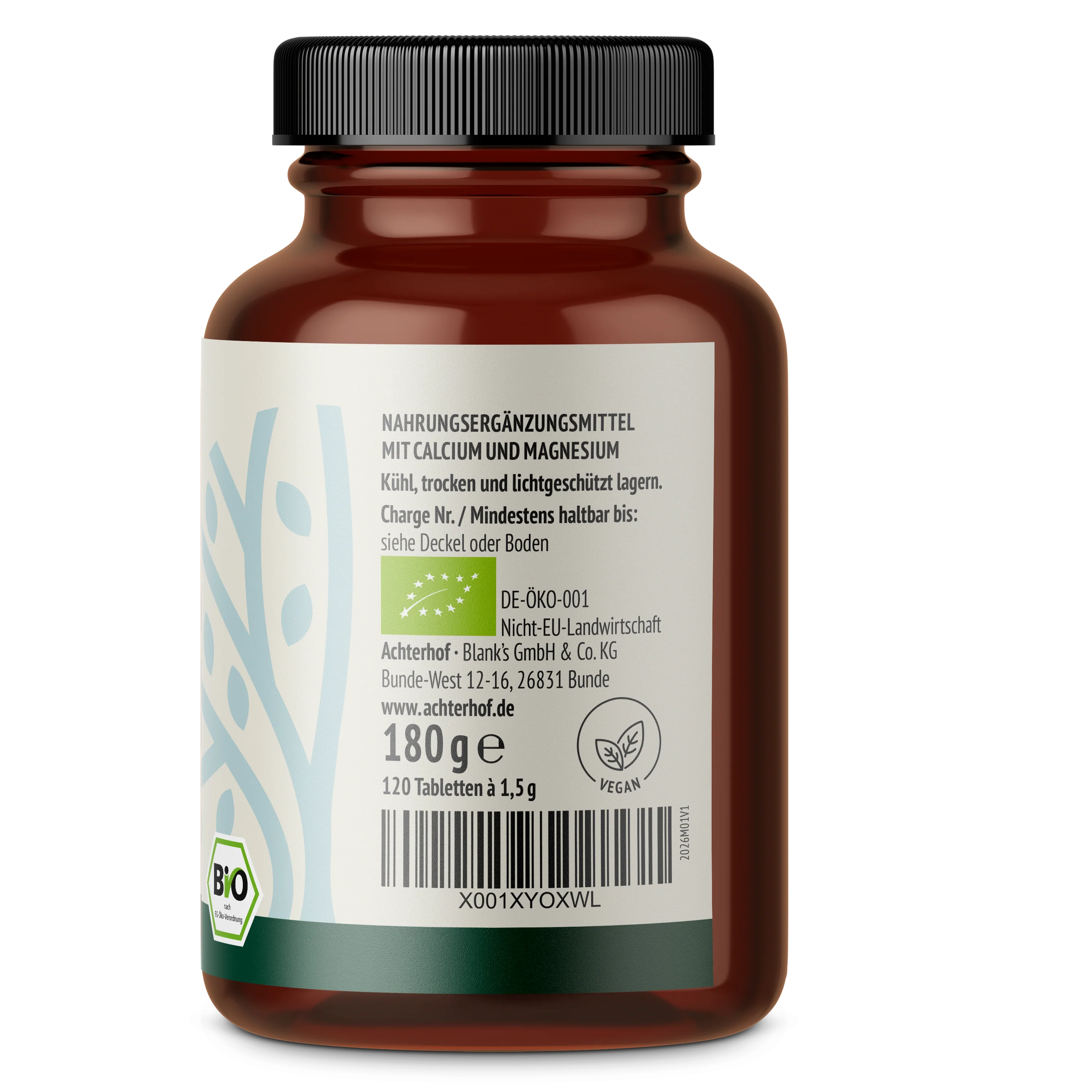 Calcium Magnesium Komplex (120 Tabletten) - Image 3