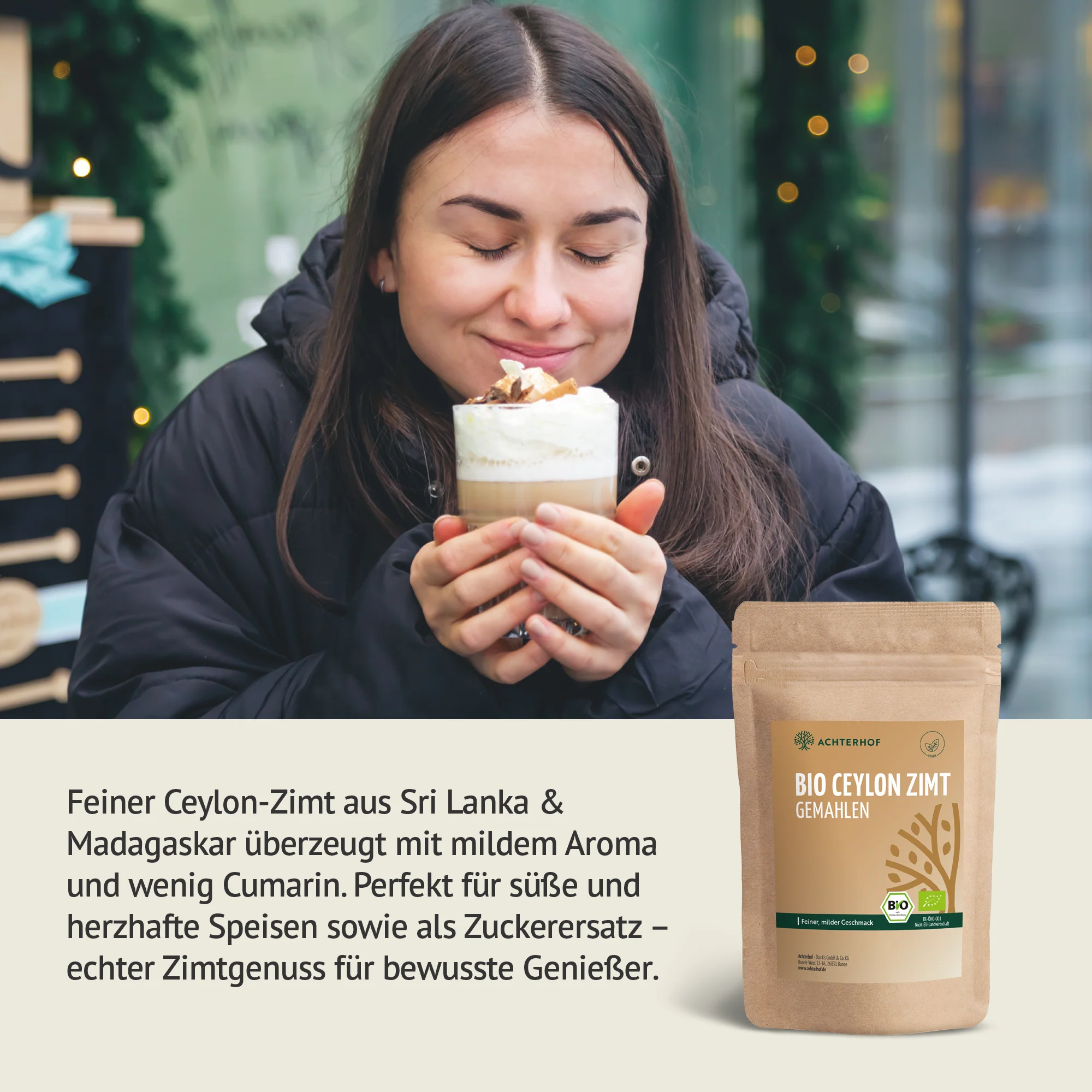 Bio Ceylon Zimt gemahlen (250g) - Image 6