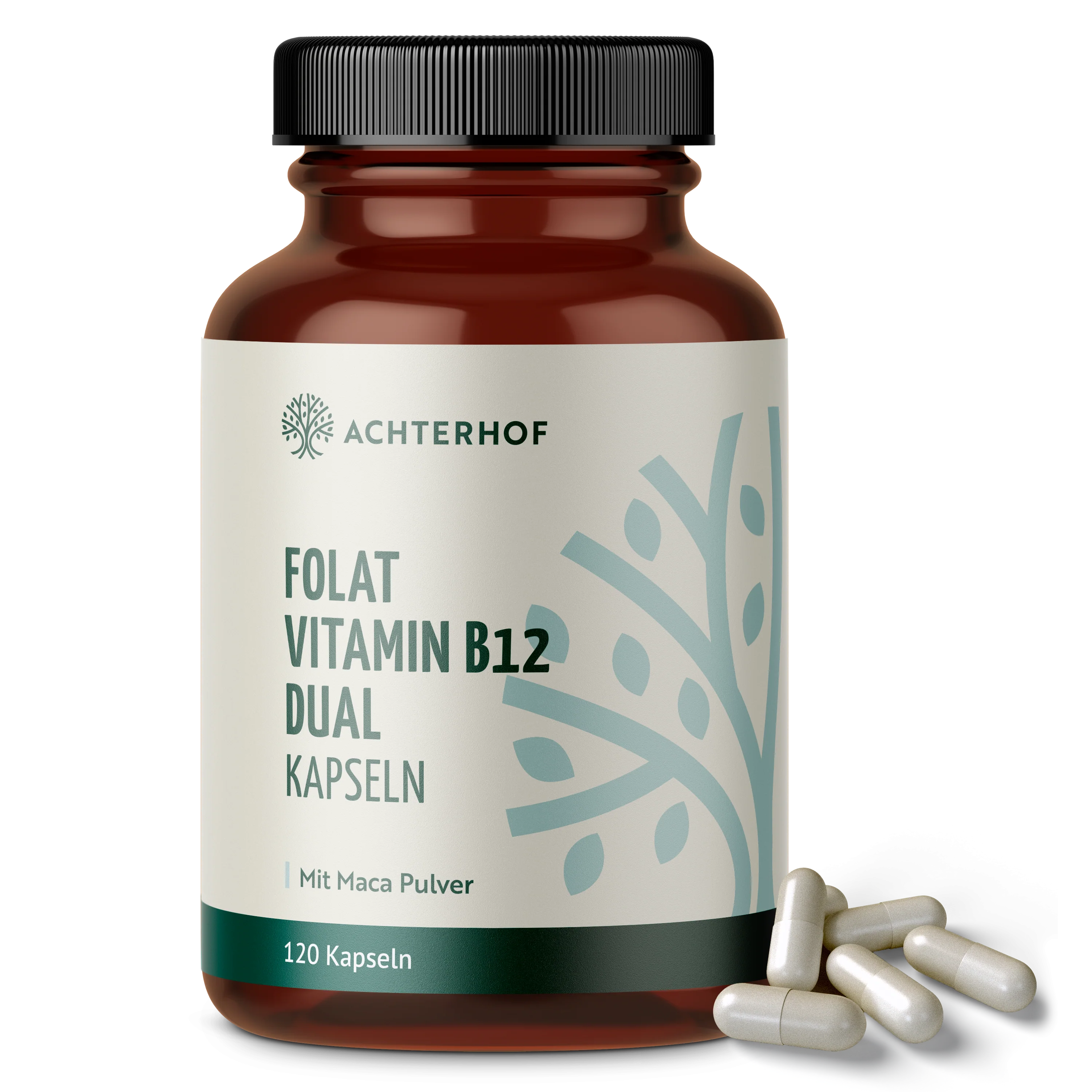 Folat Vitamin B12 Dual Kapseln (120 Kapseln)