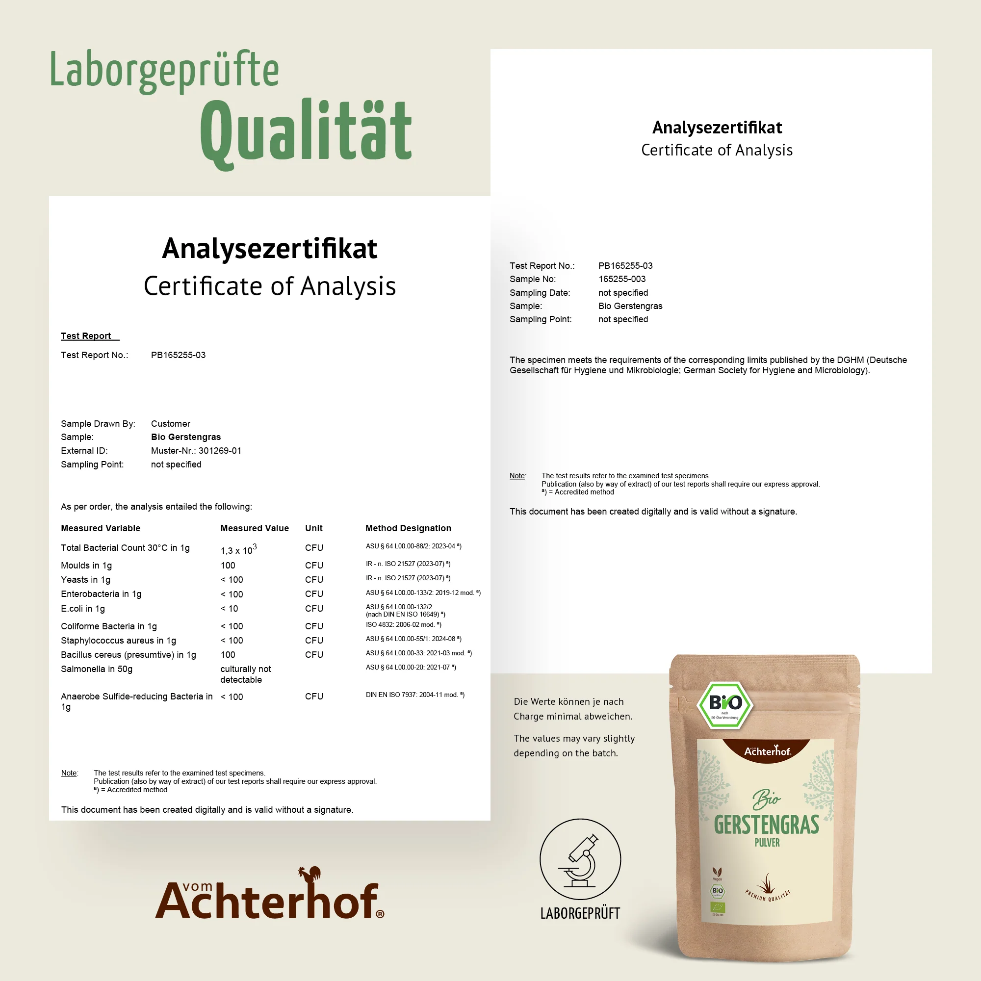 Bio Gerstengras Pulver (500g) - Image 8