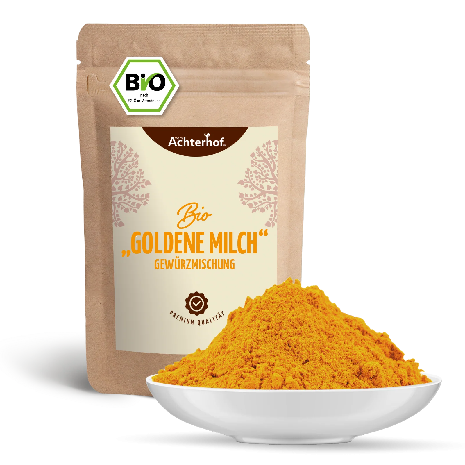 Goldene Milch Gewürzmischung Bio (1000g) - Image 2