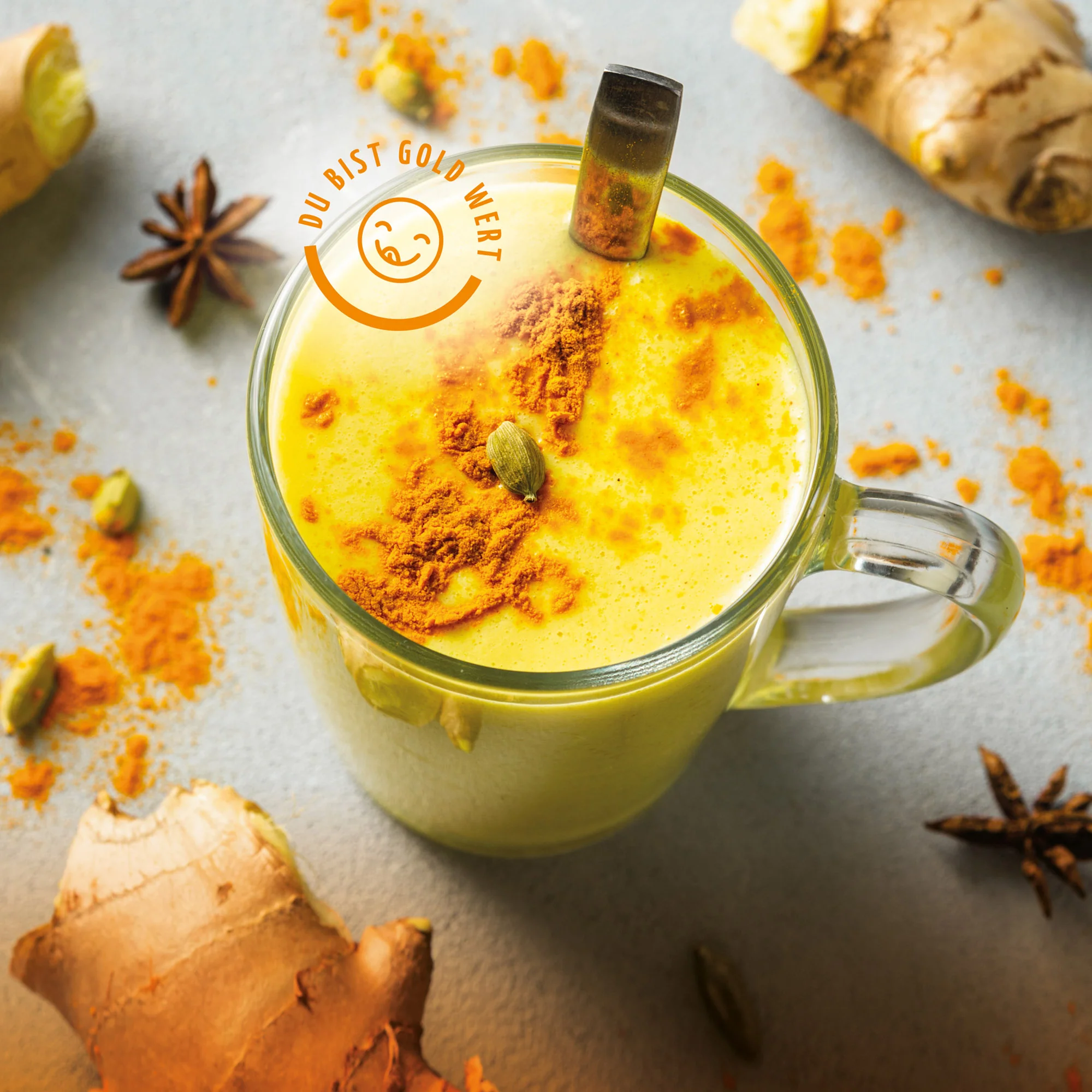 Goldene Milch Gewürzmischung Bio (500g) - Image 4