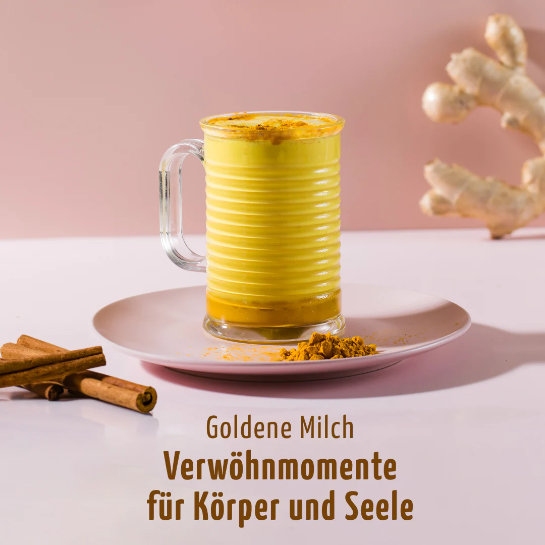 Goldene Milch Mischung 3er Bio Set + Frischhaltedosen - Image 2