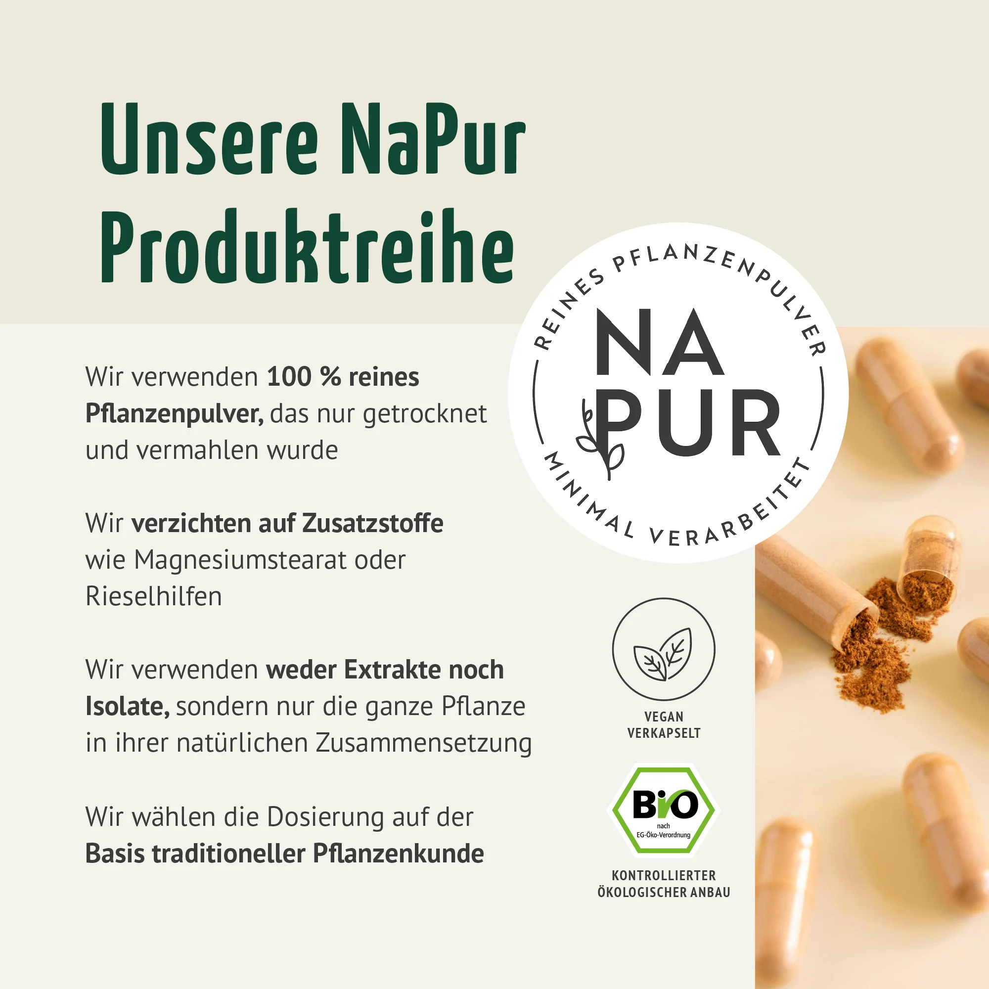 Goldene Mischung Kapseln Bio – ohne Piperin (120 Kapseln) - Image 2