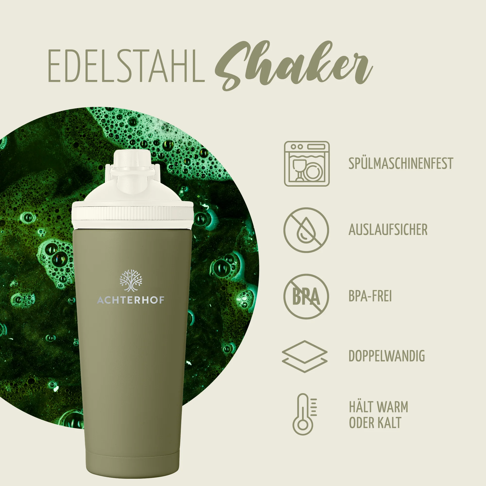 Greens & Edelstahl Shaker Set - Image 7