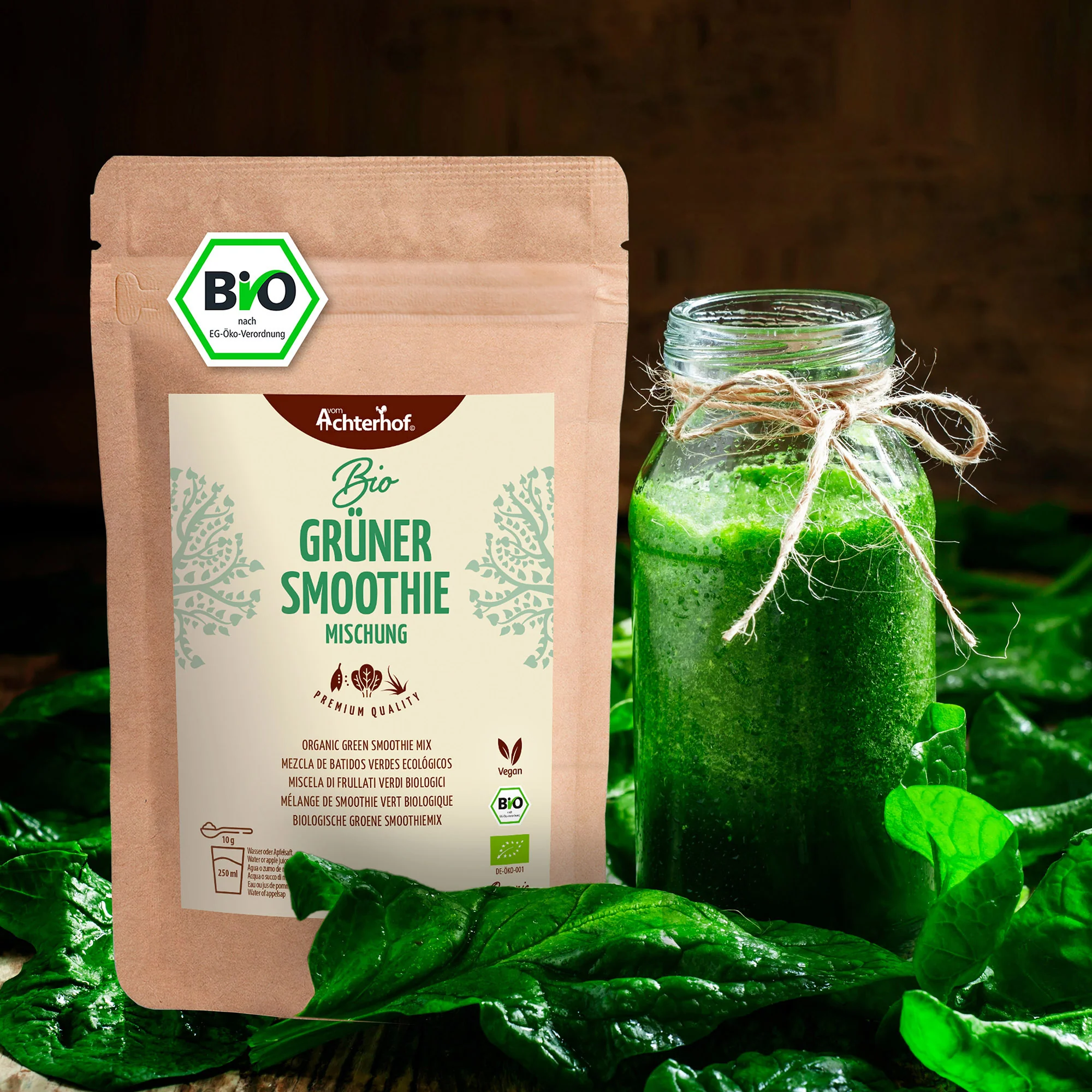 Grüner Smoothie Mischung Bio (250g) - Image 3