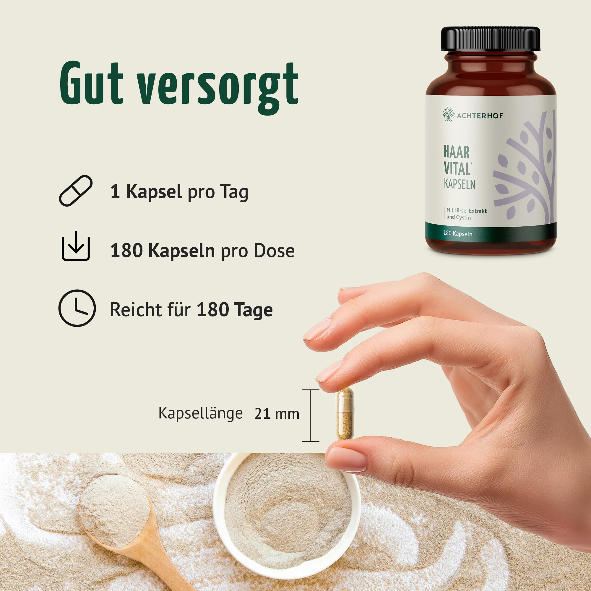 Haar Vital Kapseln (180 Kapseln) - Image 4