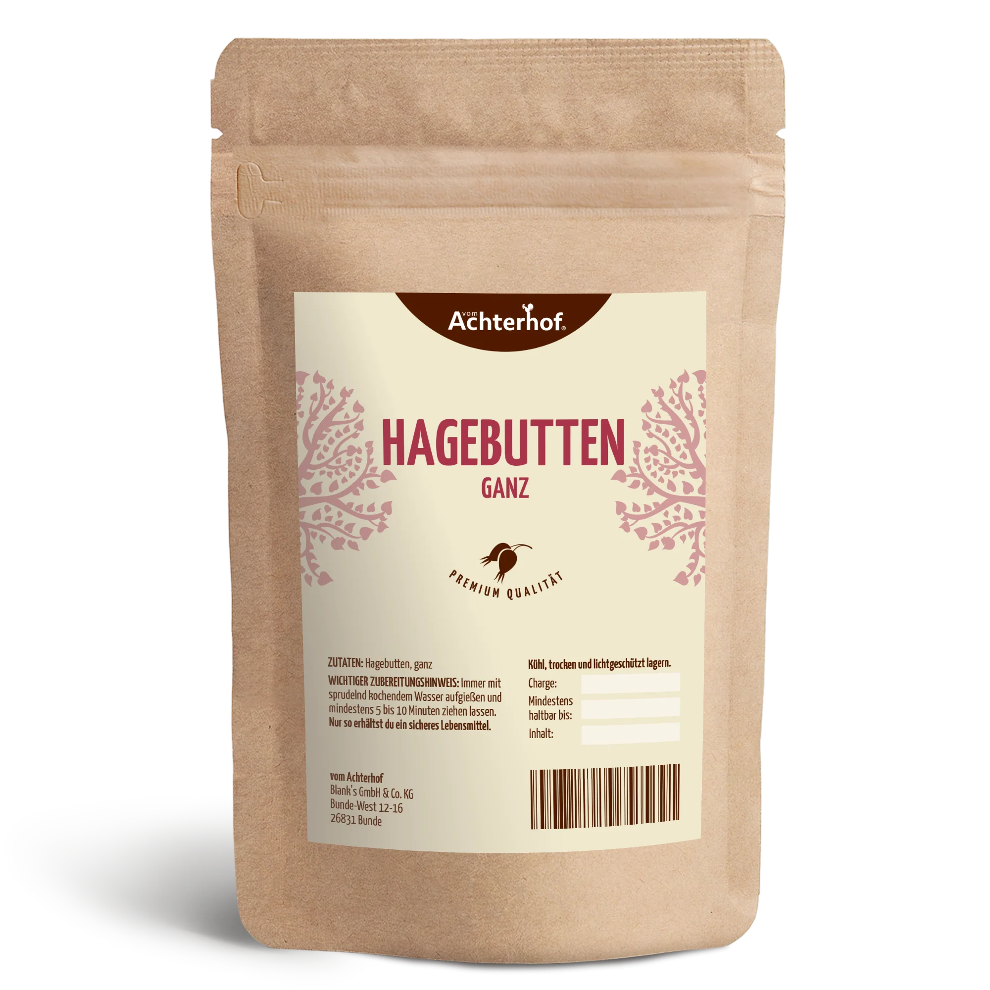 Hagebutten ganz (3000g)