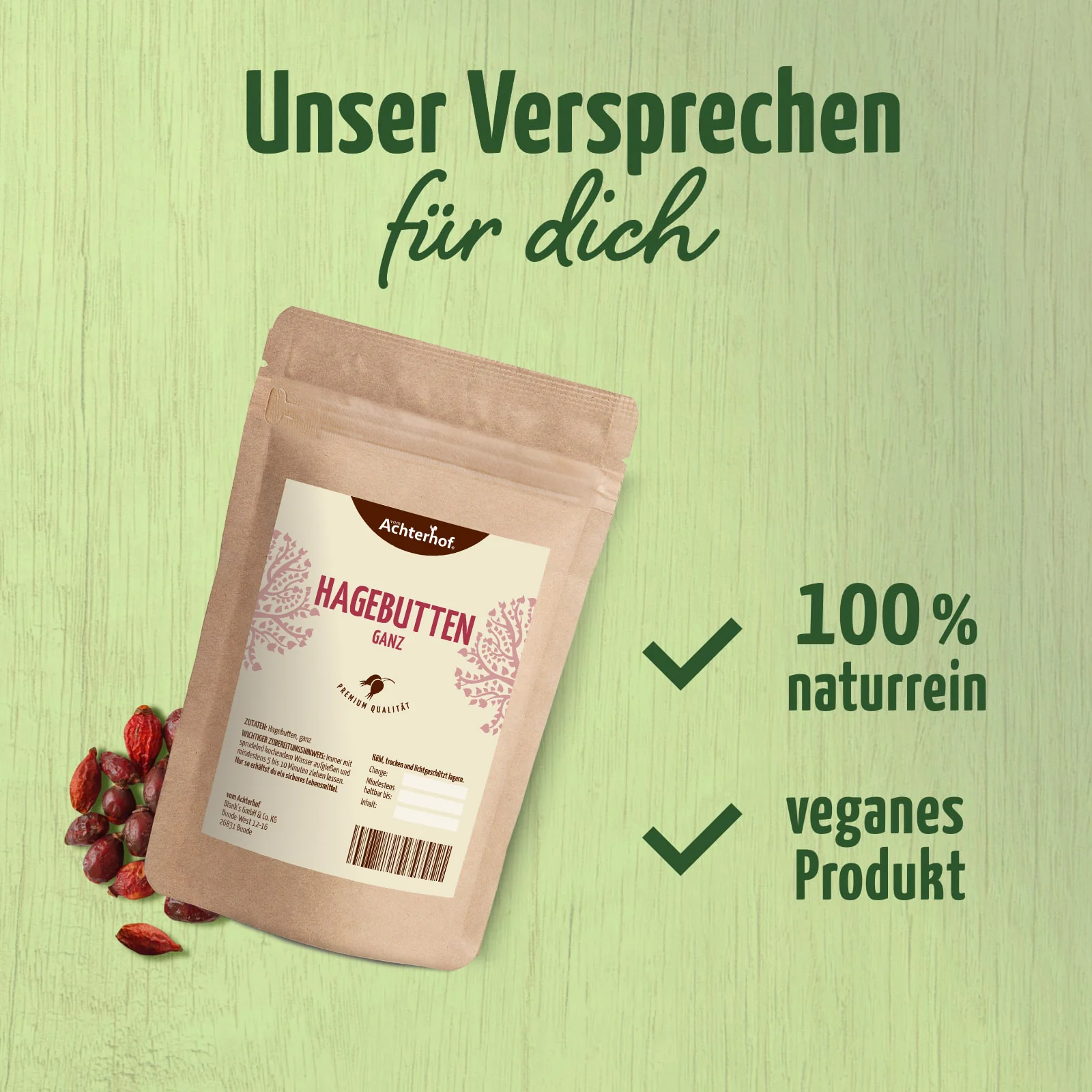 Hagebutten ganz (3000g) - Image 3