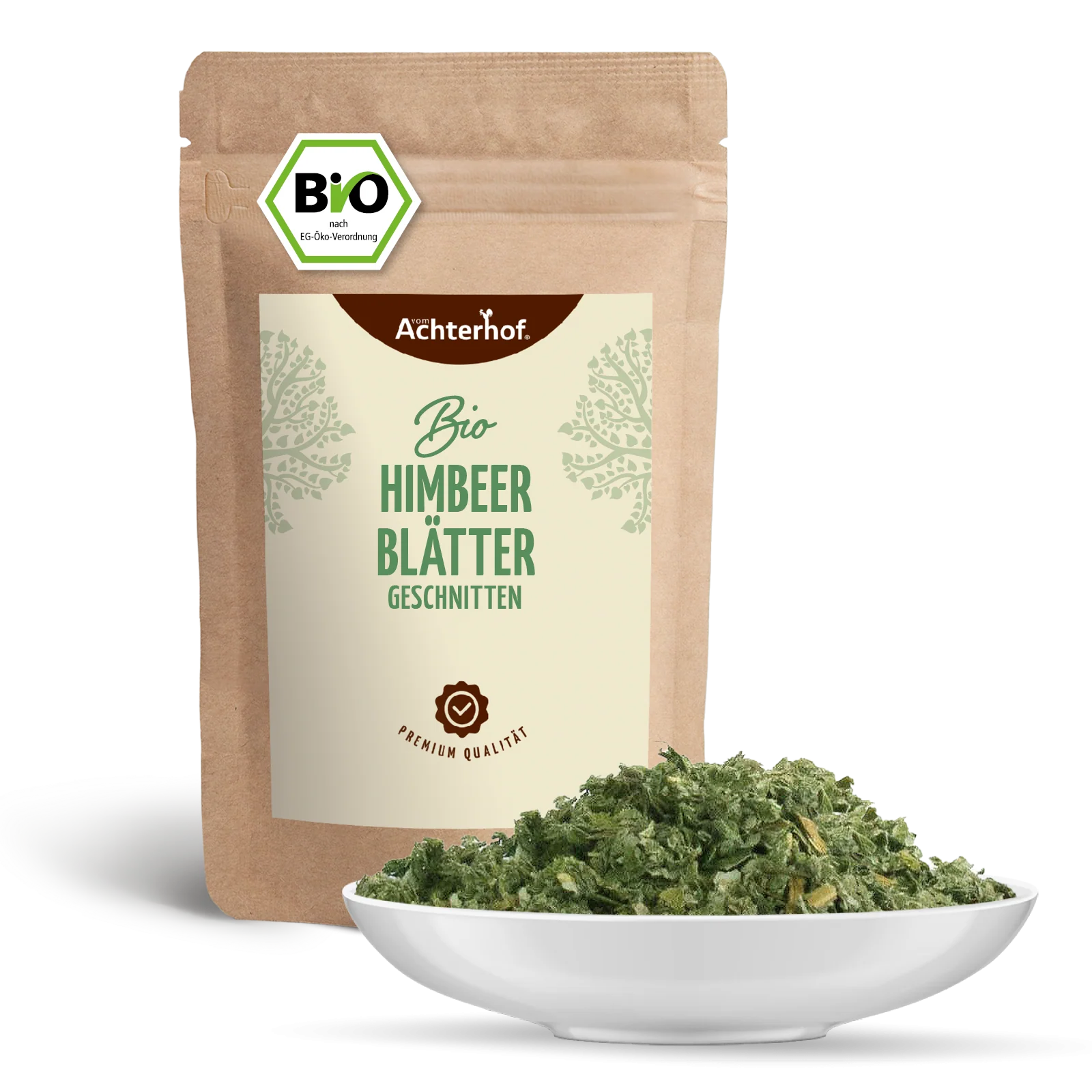 Himbeerblätter geschnitten Bio (100g) - Image 2