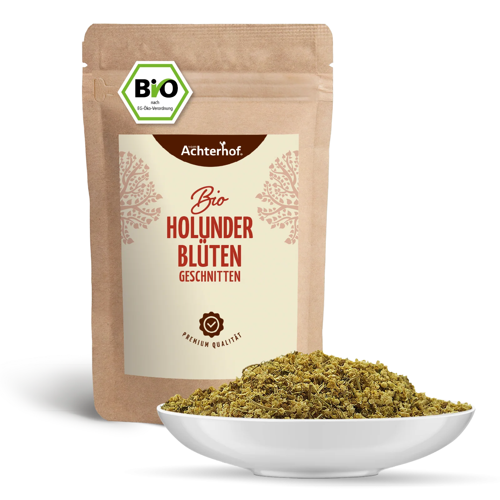 Holunderblüten geschnitten Bio (100g) - Image 2