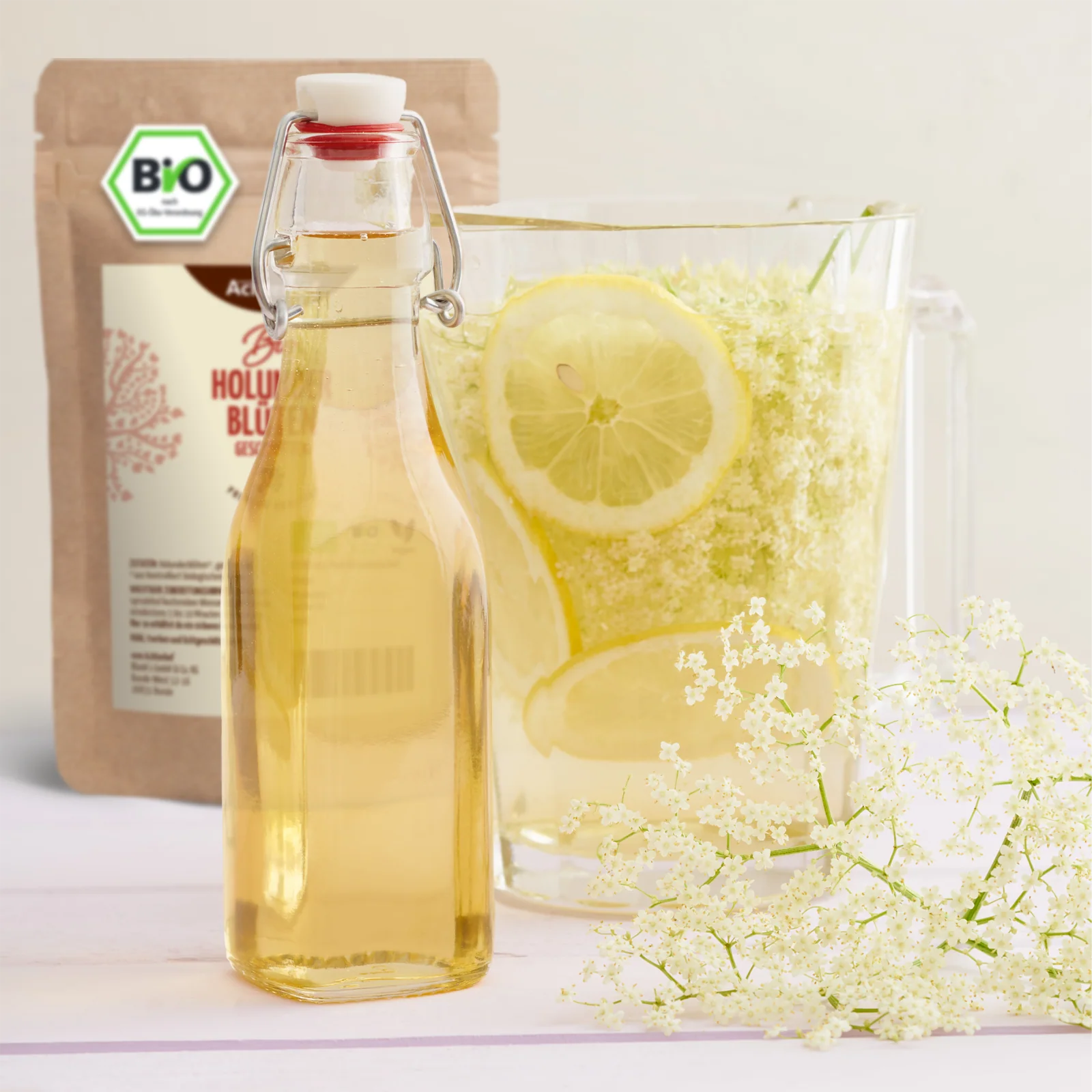 Holunderblüten geschnitten Bio (250g) - Image 4