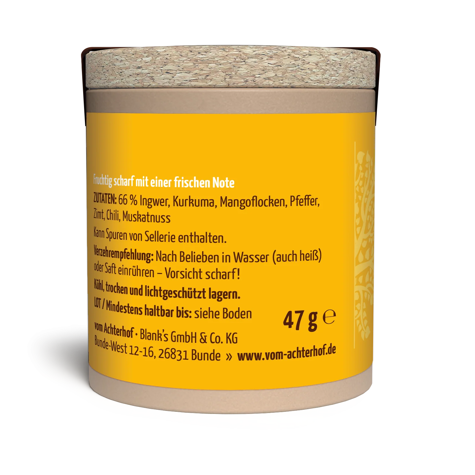 Ingwer Shot Gewürzmischung (47g) - Image 2